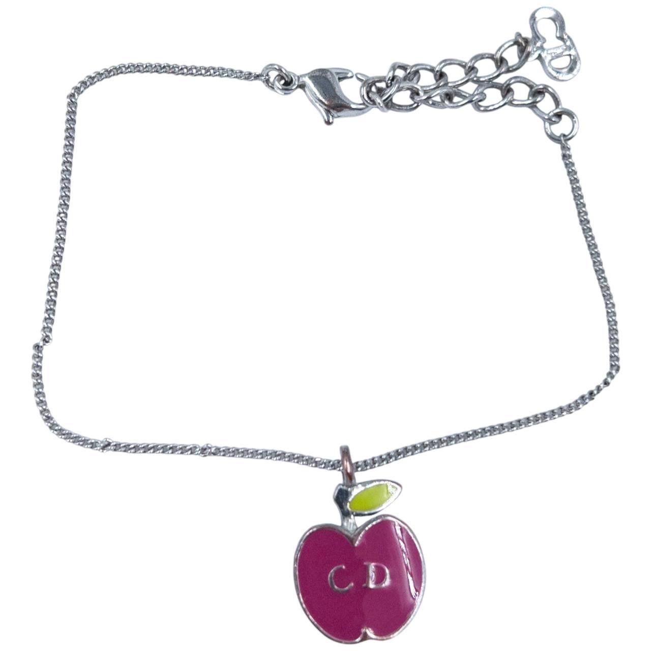 Dior Vintage Dior Apple Charm Bracelet Size ONE SIZE - 1 Thumbnail