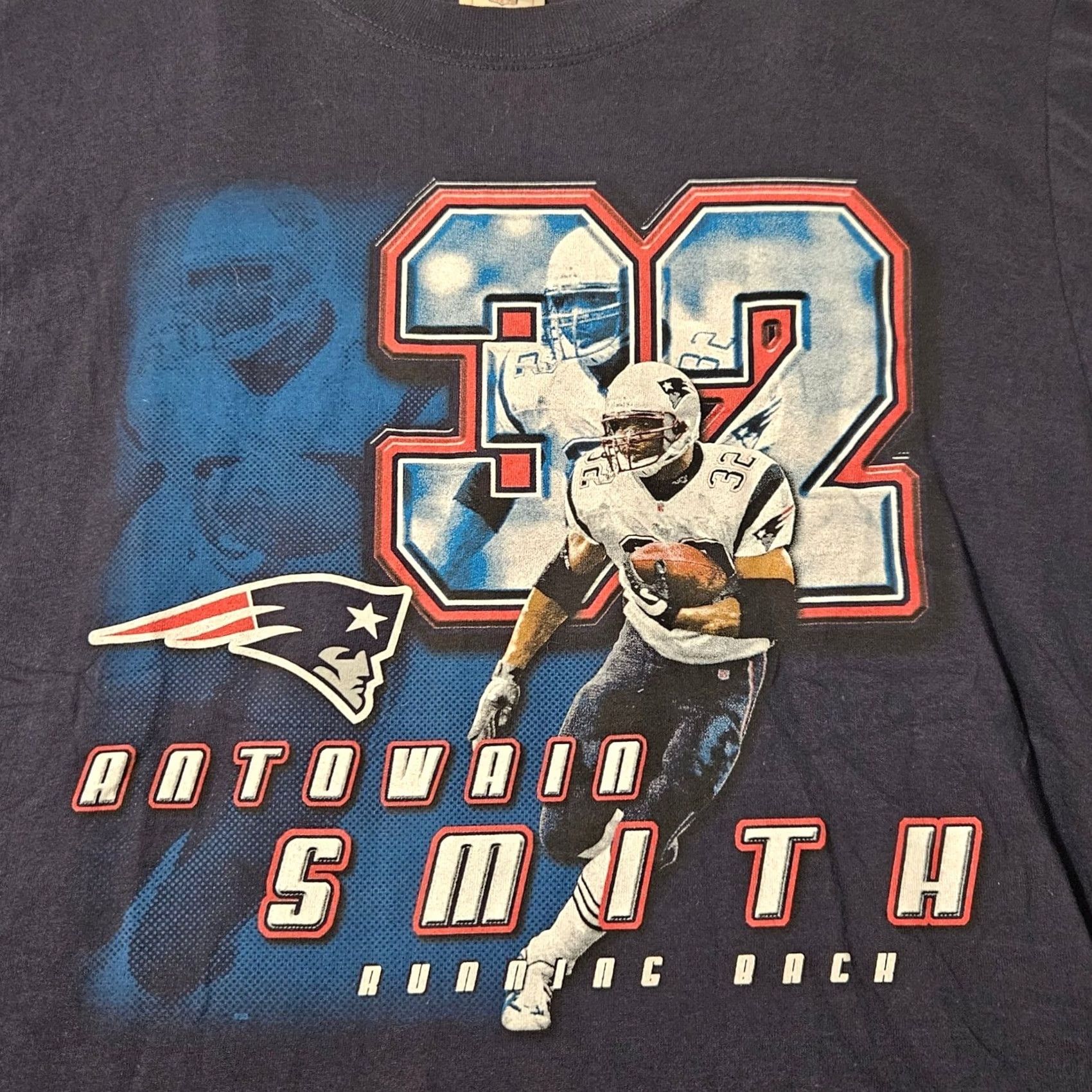 NFL Vintage New England Patriots Antowain Smith Shirt Size Medium Men's Size US M / EU 48-50 / 2 - 3 Thumbnail