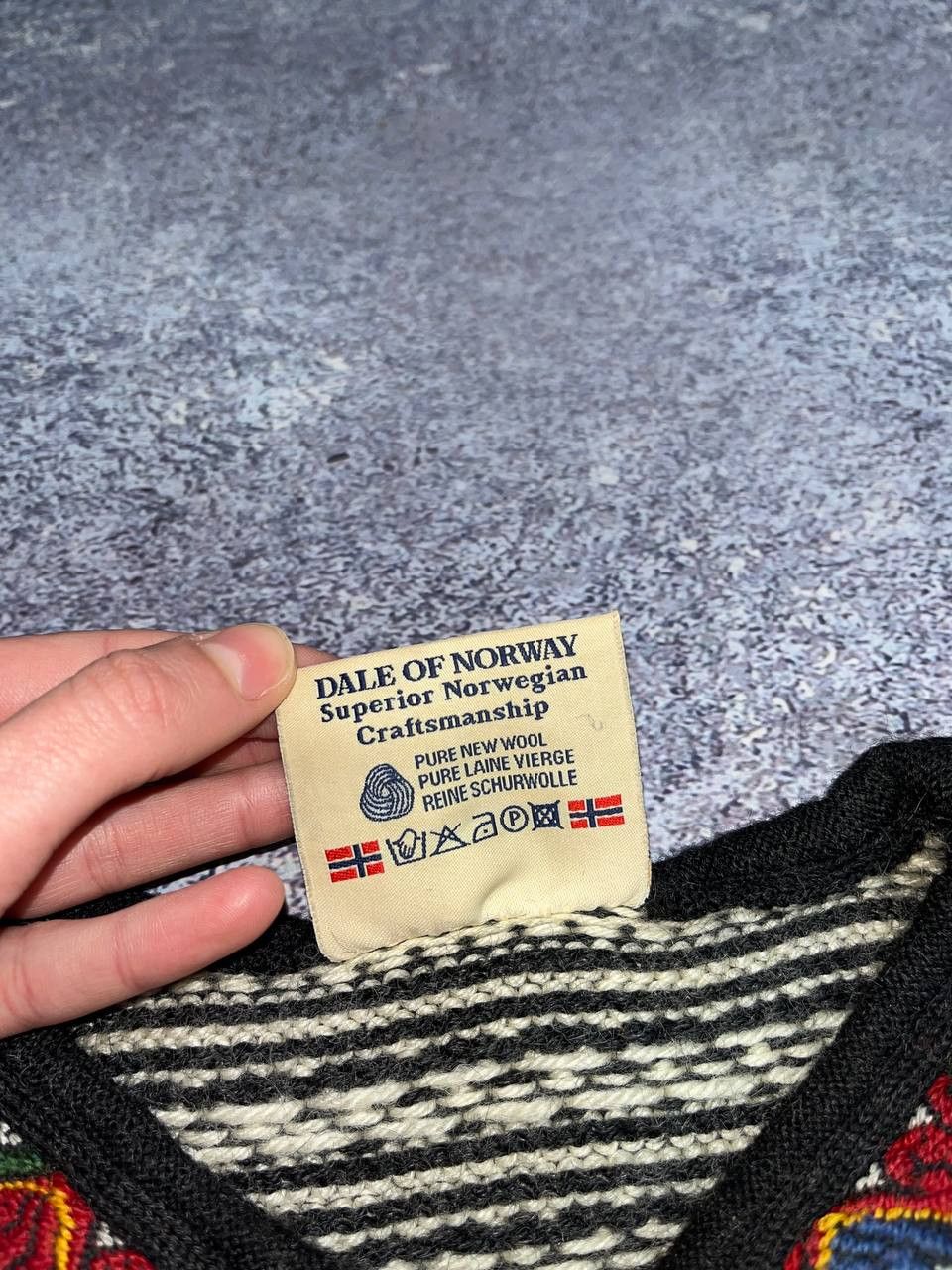 Dale Of Norway Dale of Norway Fair Isle Pure Wool Clasp Pullover Sweater Size US M / EU 48-50 / 2 - 8 Thumbnail