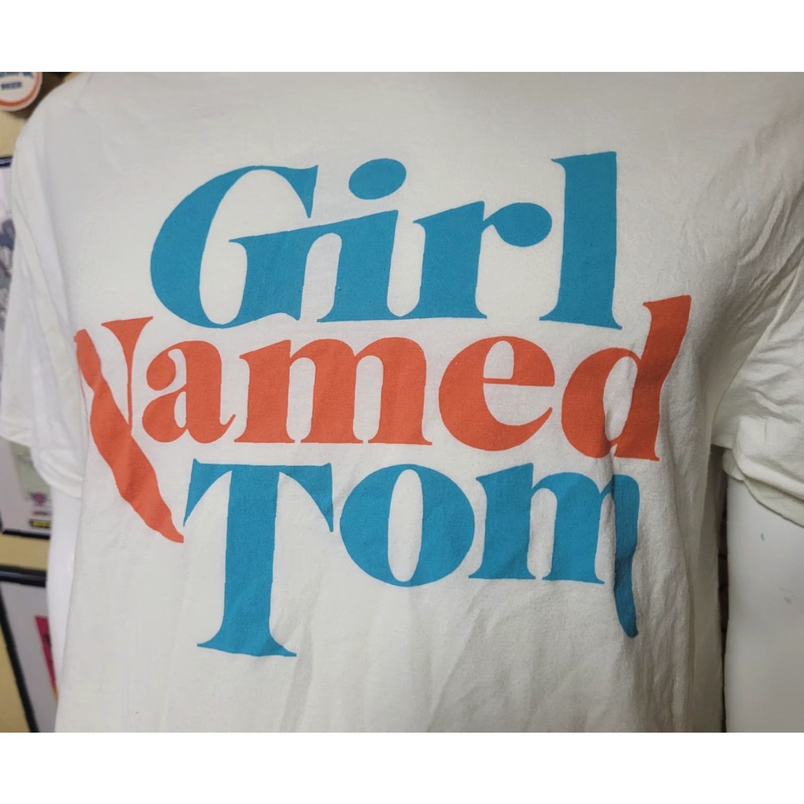 Vintage VINTAGE Girl Named Tom Folk Band Pettisville OH Logo T Shirt Large Nice Size US L / EU 52-54 / 3 - 2 Thumbnail