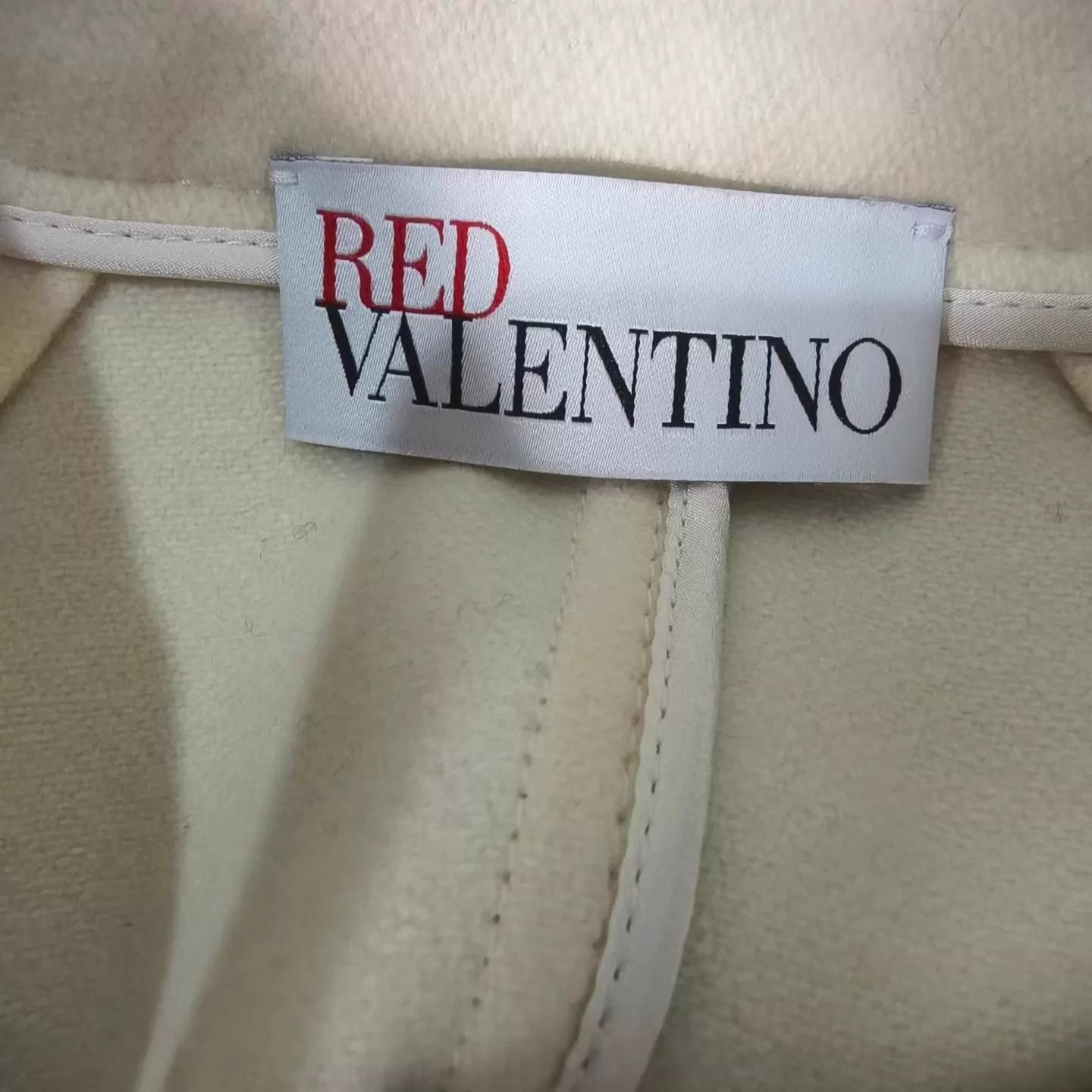 RED Valentino Red Valentino Ivory Wool Jacket Women's 42 99 Size M / US 6-8 / IT 42-44 - 3 Thumbnail