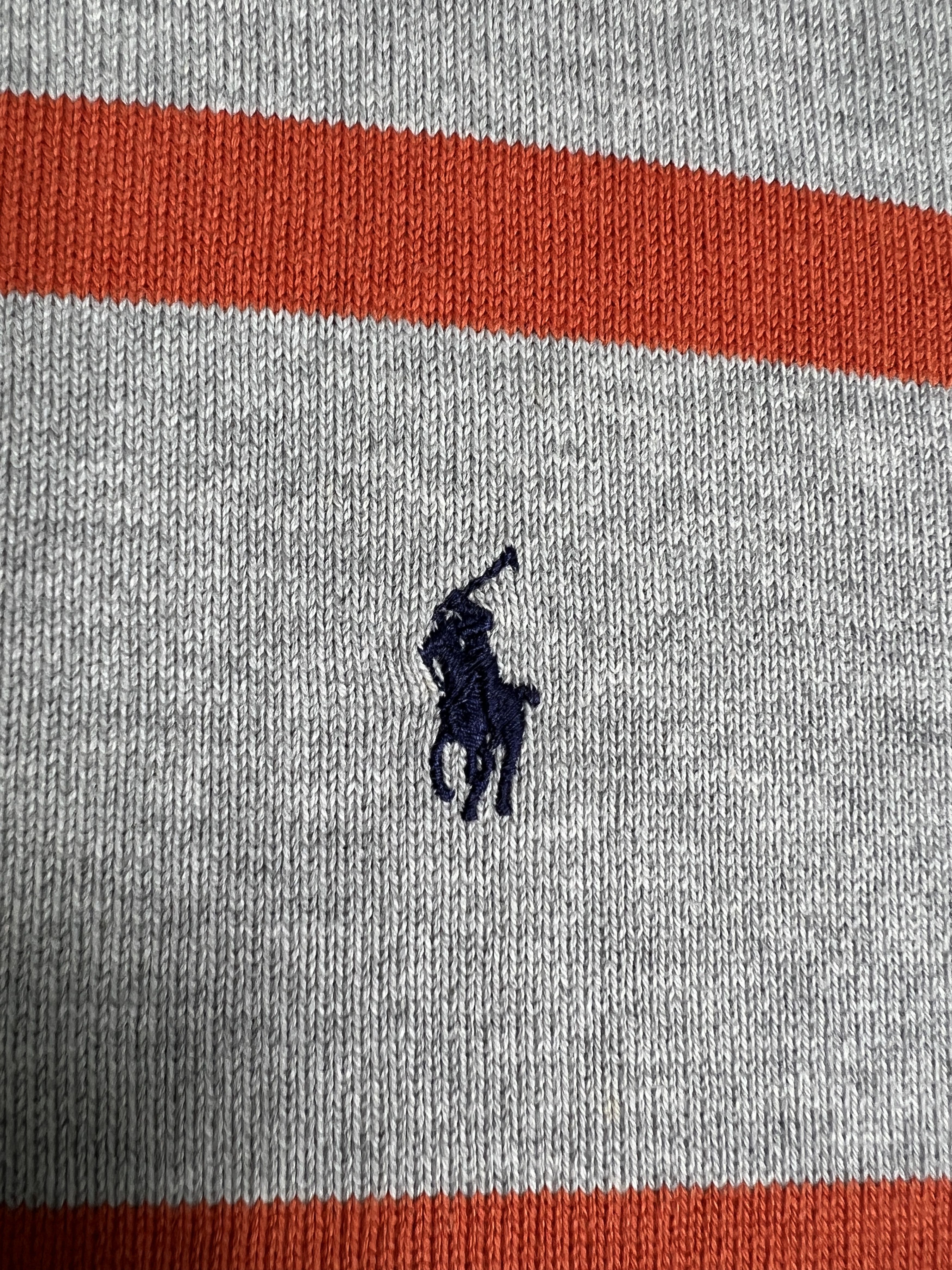 Polo Ralph Lauren Vintage Polo Ralph Lauren Striped Rugby Shirt (L) JKA492 Size US L / EU 52-54 / 3 - 2 Thumbnail