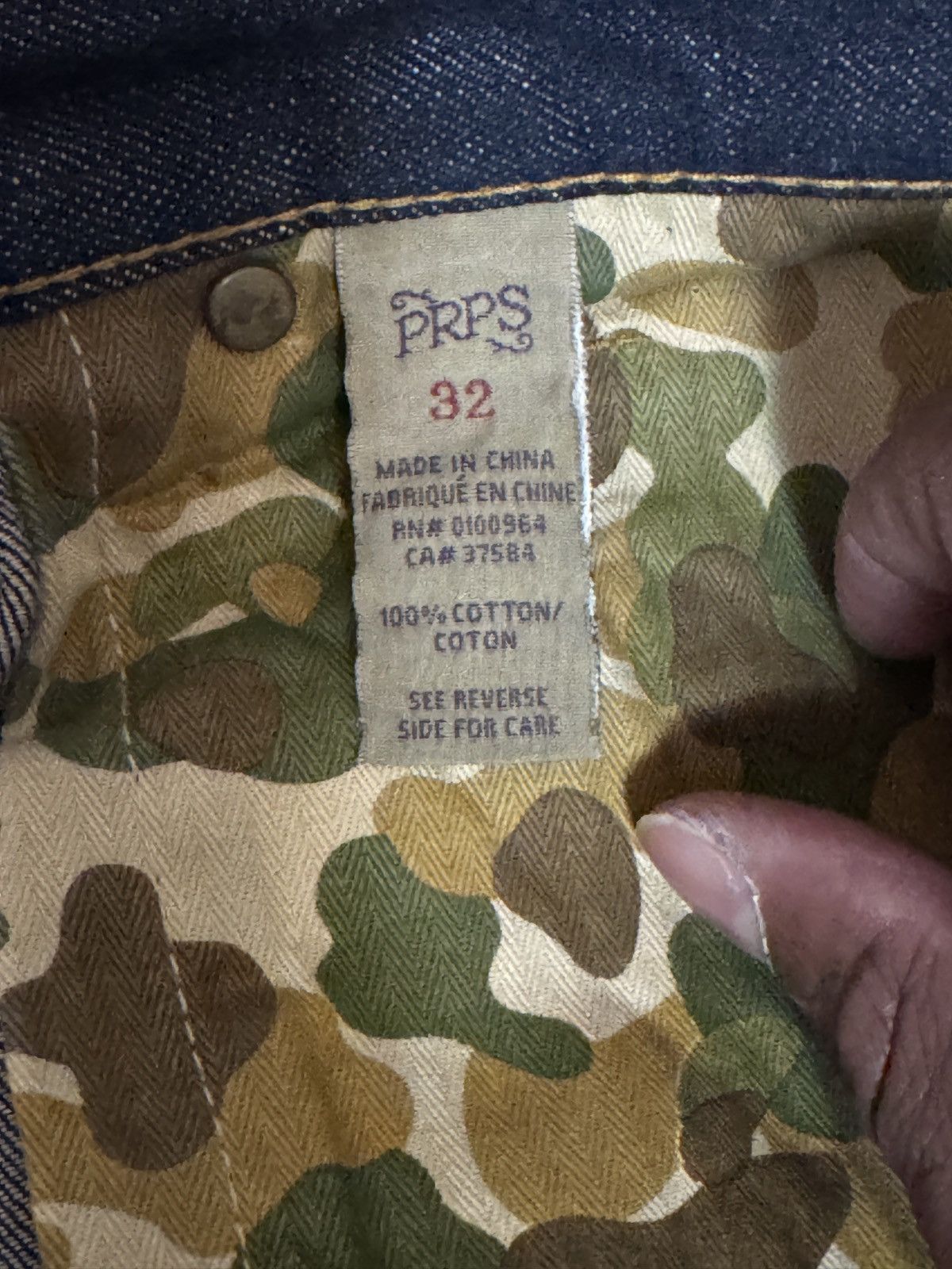 Prps Vintage PRPS Japanese denim Size US 32 / EU 48 - 7 Thumbnail