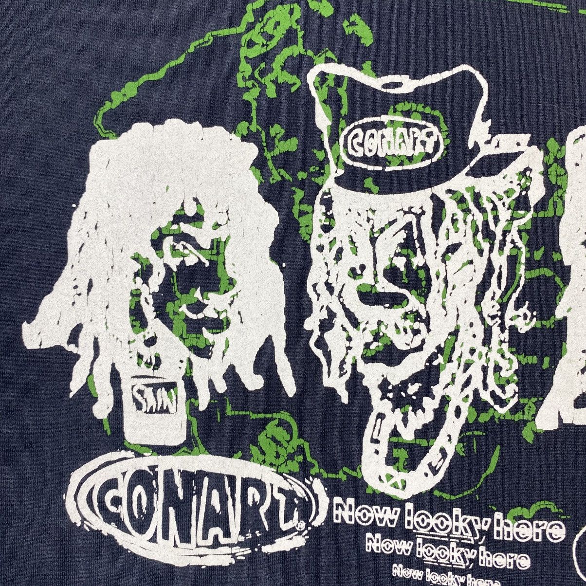 Rap Tees × Vintage Vintage 00's CONART WORLD WIDE Now Looky Here Faded Tee Size US L / EU 52-54 / 3 - 5 Thumbnail