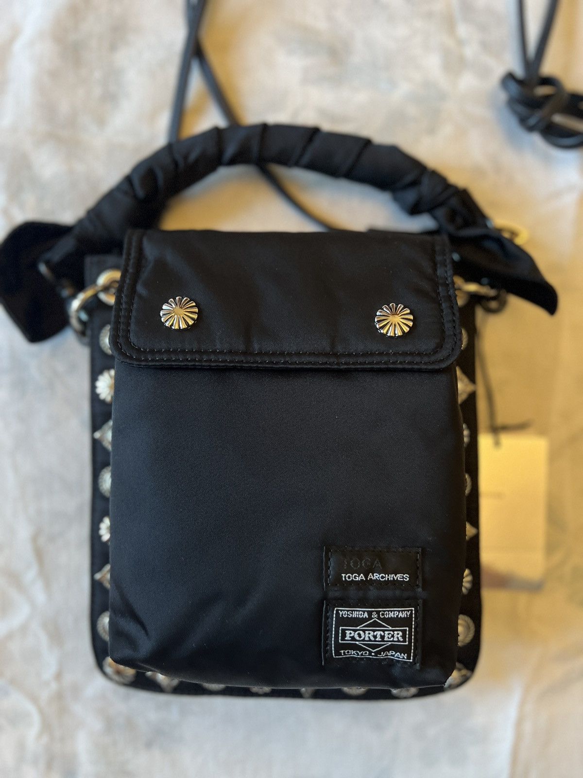 Porter Yoshida & Co. x Toga Shoulder Pouch Black