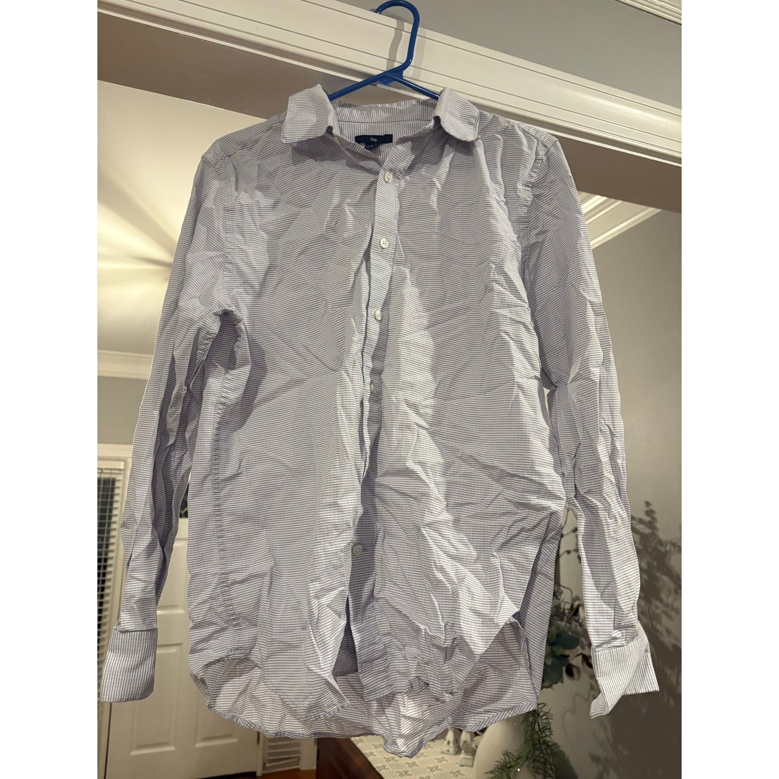 Gap Gap Men’s Button-Down Shirt Classic Fit Long Sleeve Size M Size US M / EU 48-50 / 2 - 4 Thumbnail