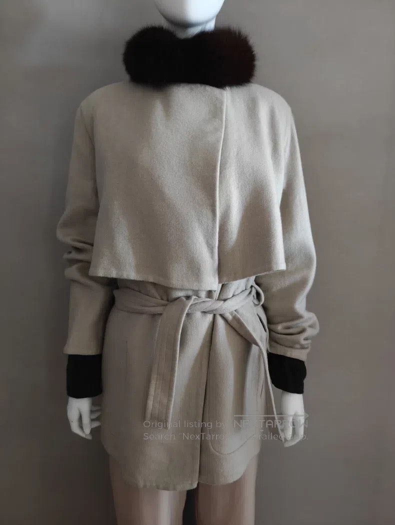 Hermes Hermes Margiela Era Double-Sided Cashmere Overcoat Size XS / US 0-2 / IT 36-38 - 4 Thumbnail
