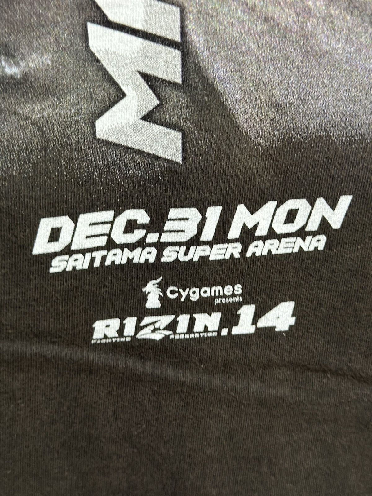 UFC Rizin Tee Mayweather Vs Tenshin Tee Size US XL / EU 56 / 4 - 3 Thumbnail