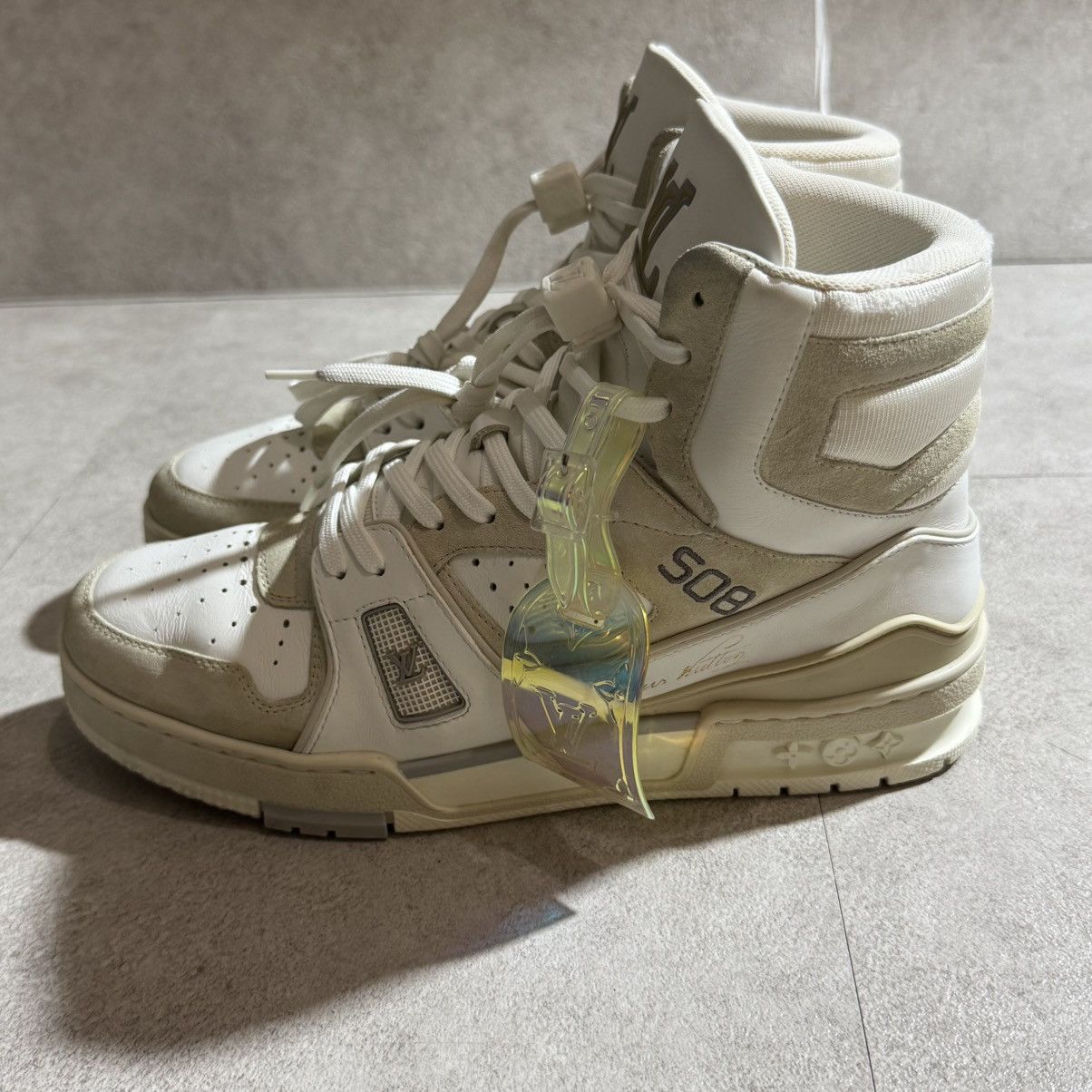 Louis Vuitton Louis Vuitton SS20 Mens 508 High Top Virgil Sneakers Size US 6 / EU 39 - 3 Thumbnail