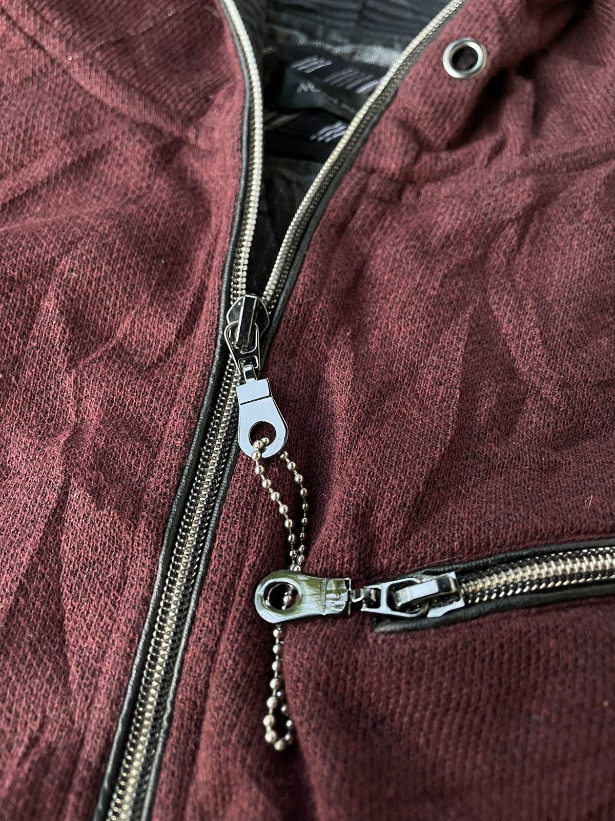 If Six Was Nine Japanese Brand Bondage Nota Bene Zip Up Hoodie Size US M / EU 48-50 / 2 - 12 Thumbnail