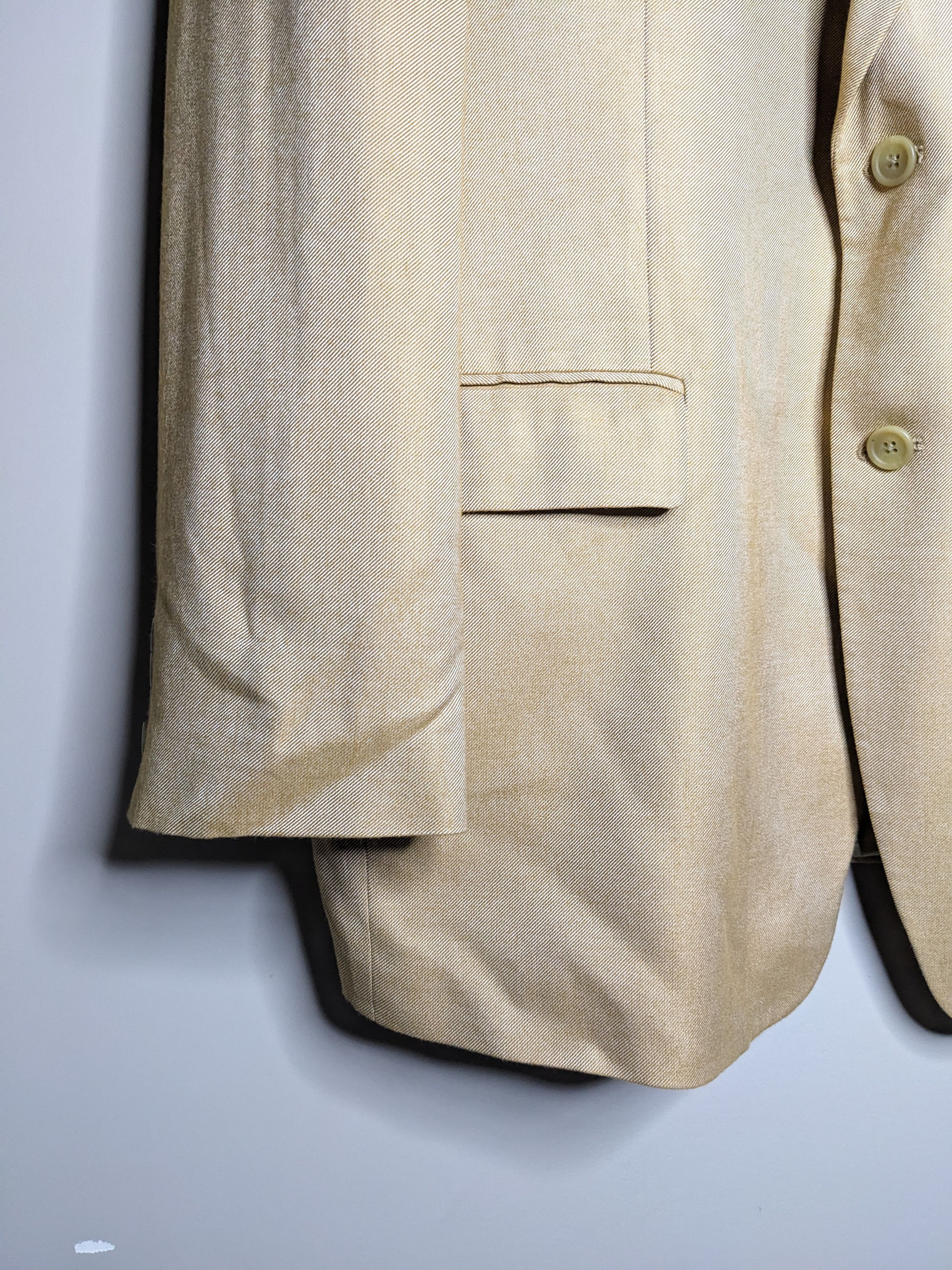 Chaps Ralph Lauren Chaps Ralph Lauren Mens Suit Jacket Blazer 46R 100% Bamboo Size 46R - 4 Thumbnail