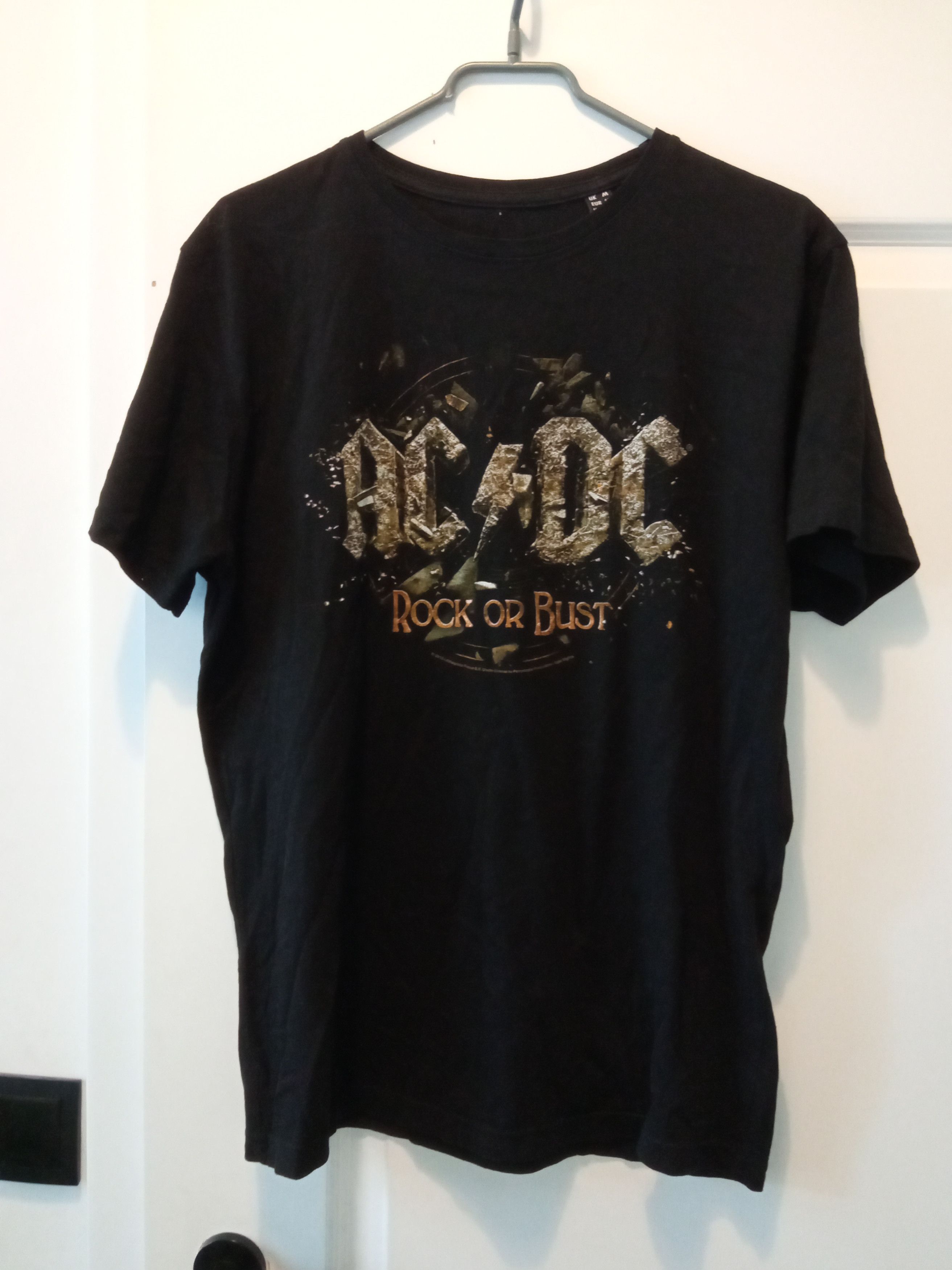 ACDC world tour Rock or Bust band tee