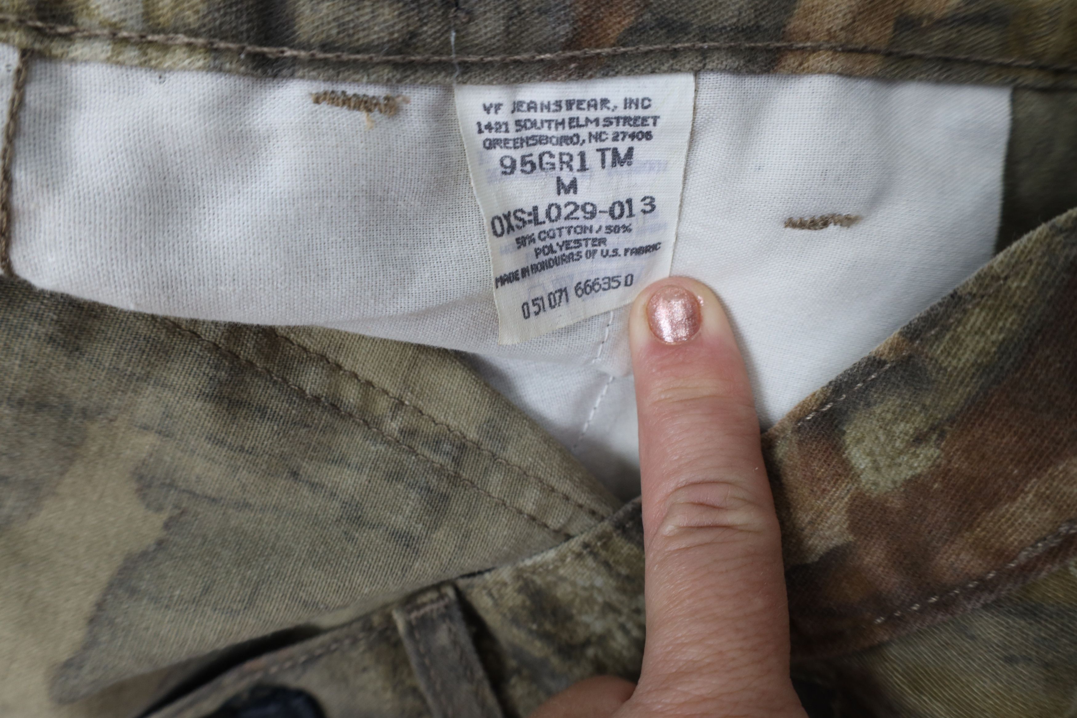 Wrangler Vintage 90s Wrangler Advantage Camouflage Wide Leg Pants Size US 34 / EU 50 - 7 Thumbnail