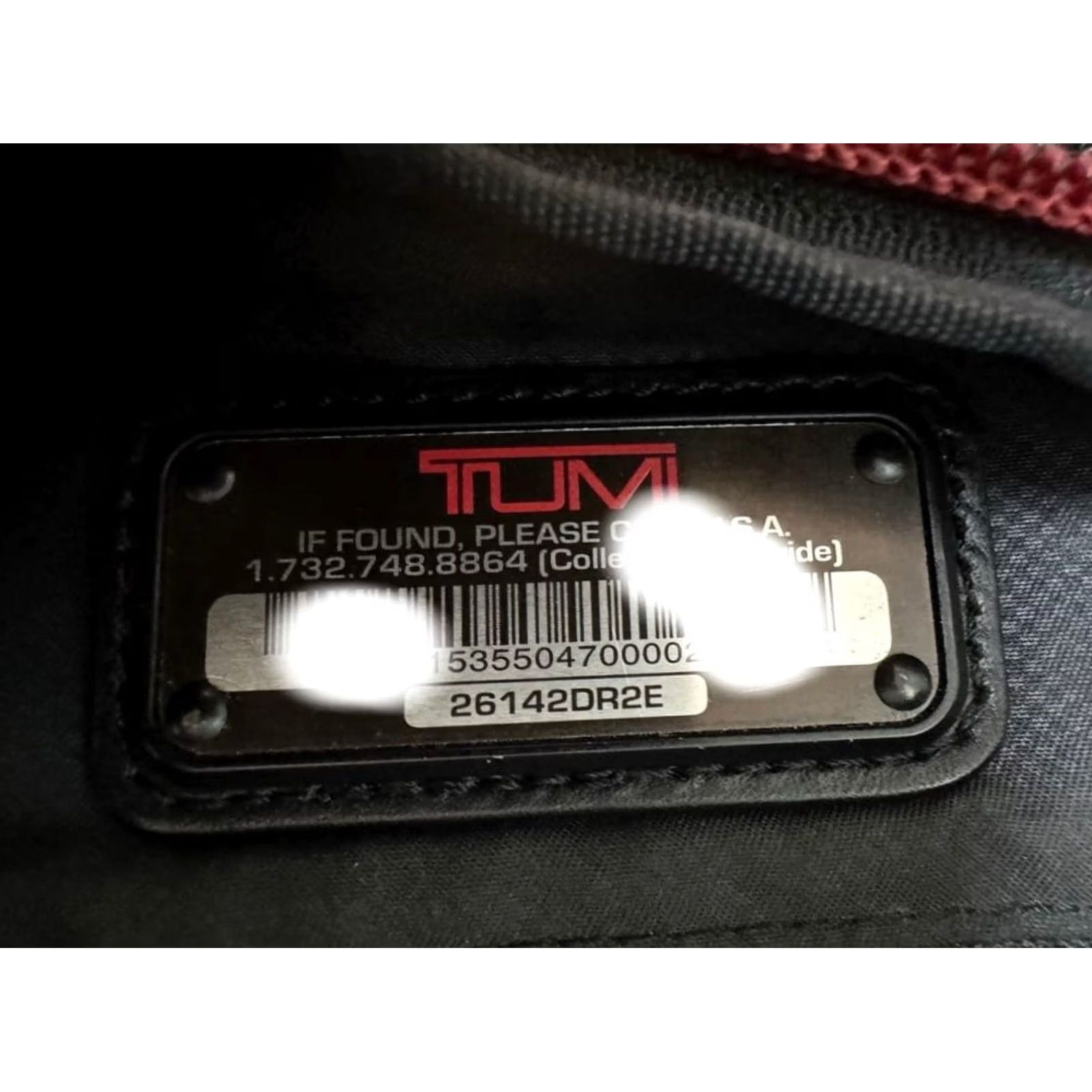Tumi TUMI Briefcase 26142DR2E Japan Limited Edition Black Red Business Bag Mens Size ONE SIZE - 8 Thumbnail