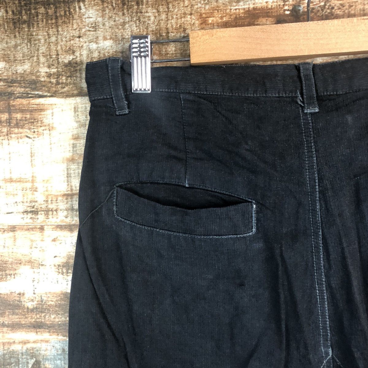 HARE DL Hare Dark Blue utility Cargo Multipocket Pants #C652 Size US 31 - 16 Thumbnail