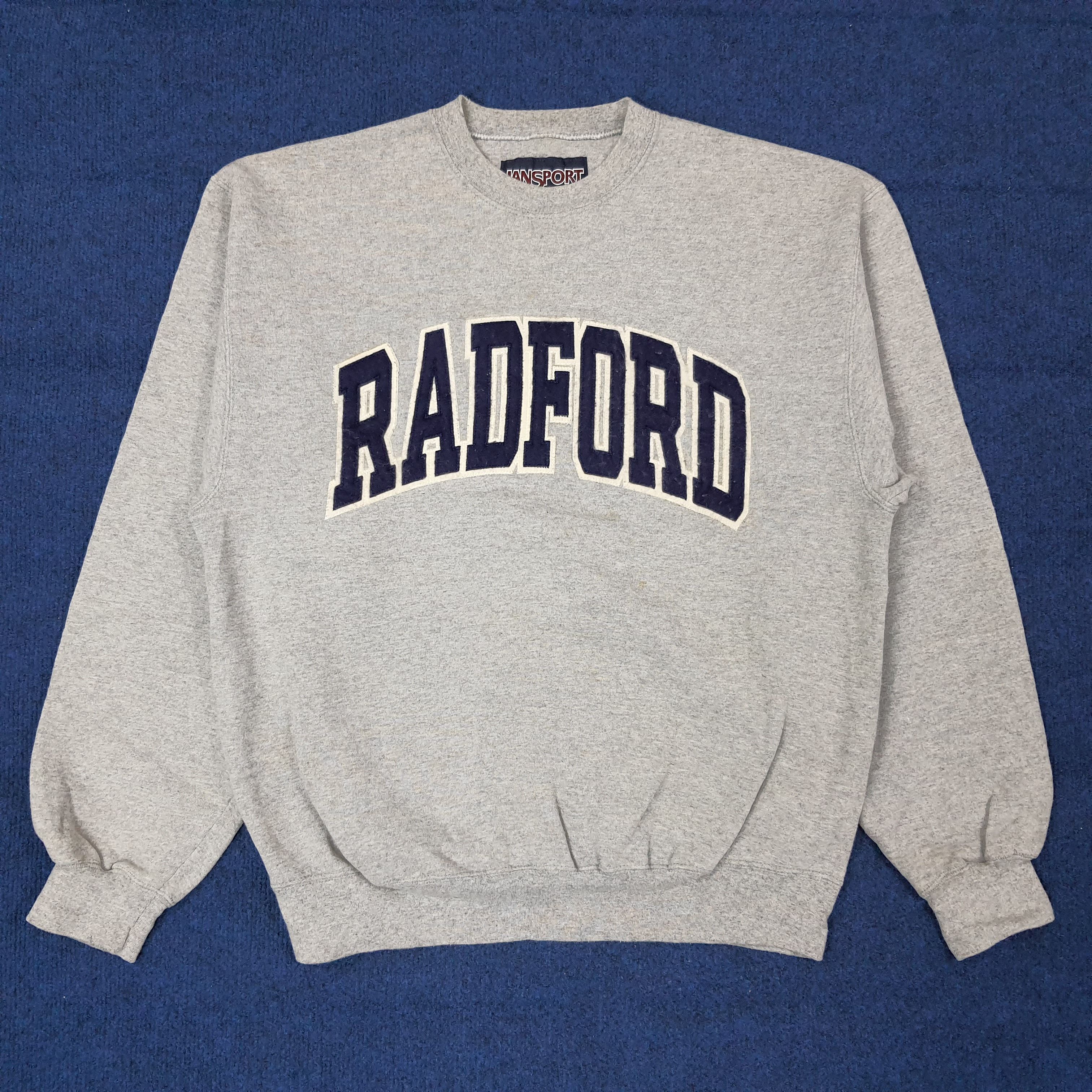 Jansport Vintage Radford University Sweatshirt C261N9 Size US M / EU 48-50 / 2 - 1 Thumbnail
