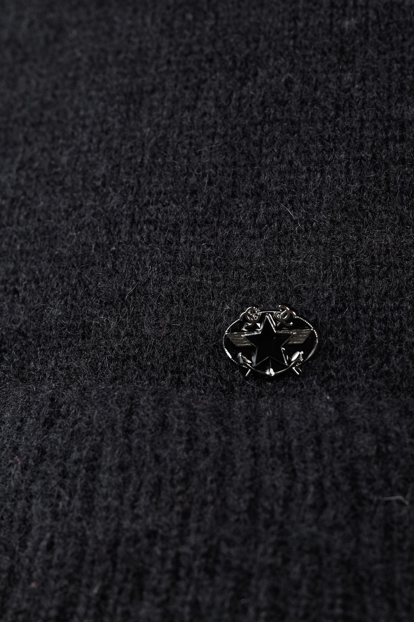 Chanel Chanel 09A Black Wool & Mohair Tiered-Hem Skirt Size 24" / US 00 / IT 34 - 7 Thumbnail