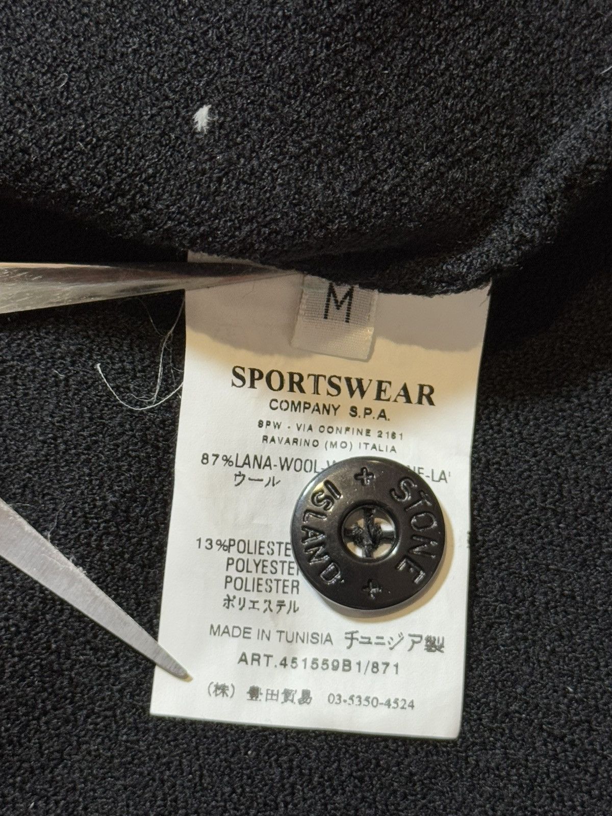Stone Island Vintage Stone island knitted zip Hoodie 2006 Size US M / EU 48-50 / 2 - 10 Thumbnail