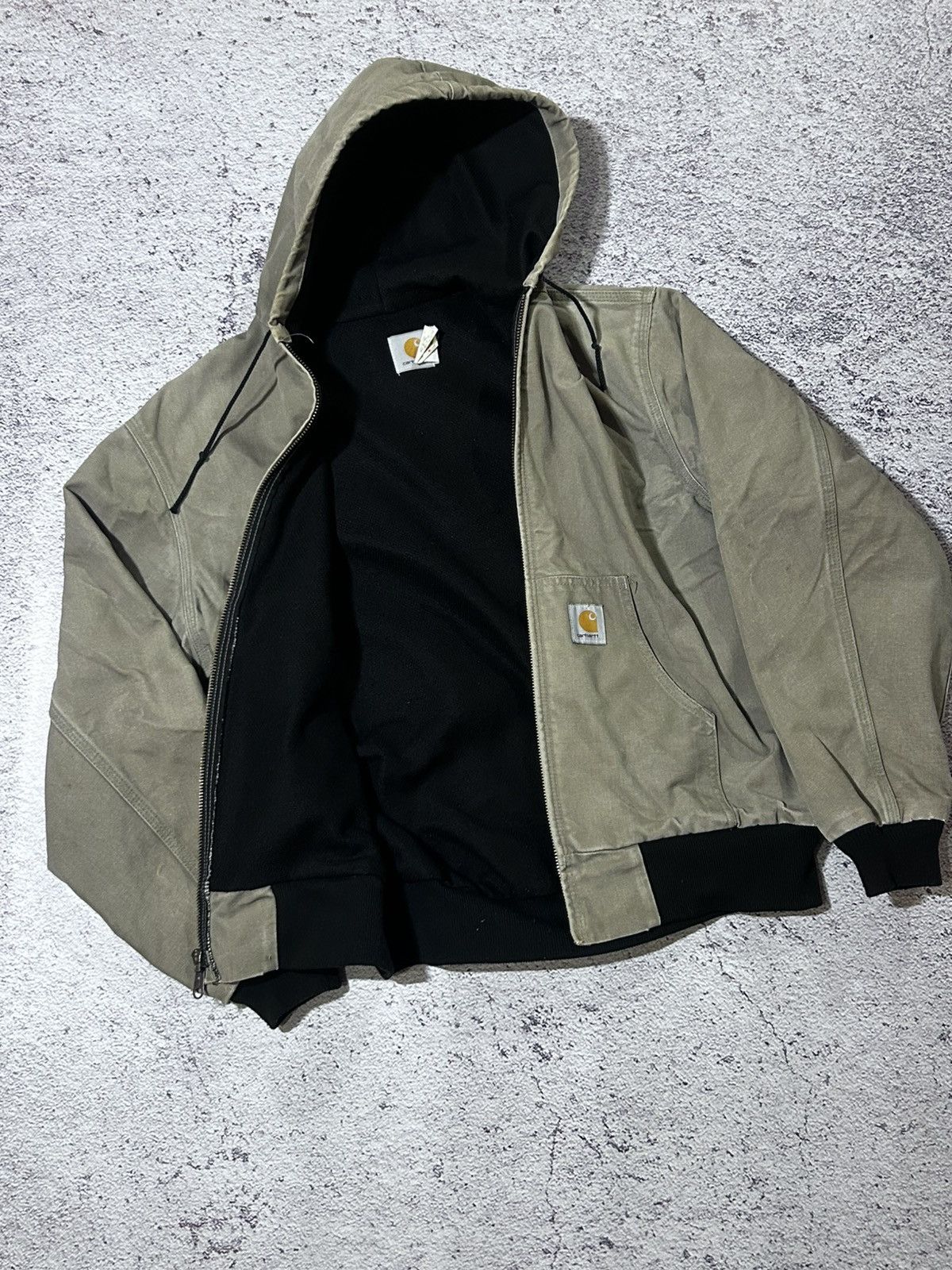 Carhartt Carhartt Detroit Work Active 80s Jacket Hooded Canvas Work Size US M / EU 48-50 / 2 - 11 Thumbnail