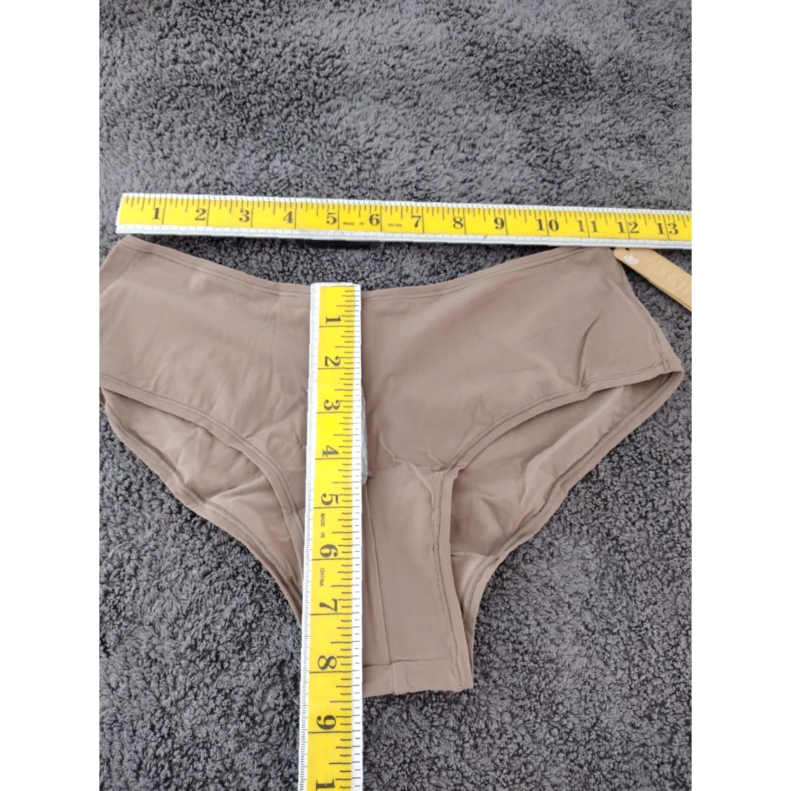 SKIMS SKIMS Women's Oxide Fits Everybody Hipster Briefs Umber L Panties Hipster Women Size L NS Opacity Opaque Lightweight Size ONE SIZE - 4 Thumbnail