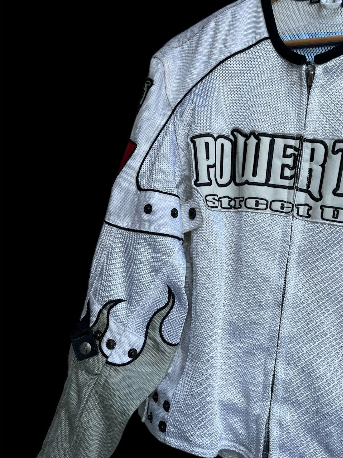 Kadoya White Power Trip Rider Jacket Size US XS / EU 42 / 0 - 8 Thumbnail