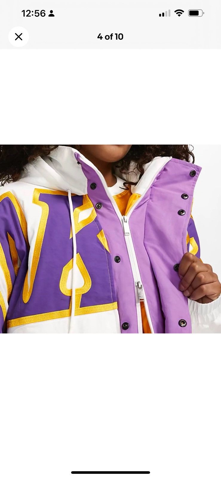 Ambush Design × Nike Nike x Ambush Lakers Jacket Size XL / US 12-14 / IT 48-50 - 4 Thumbnail
