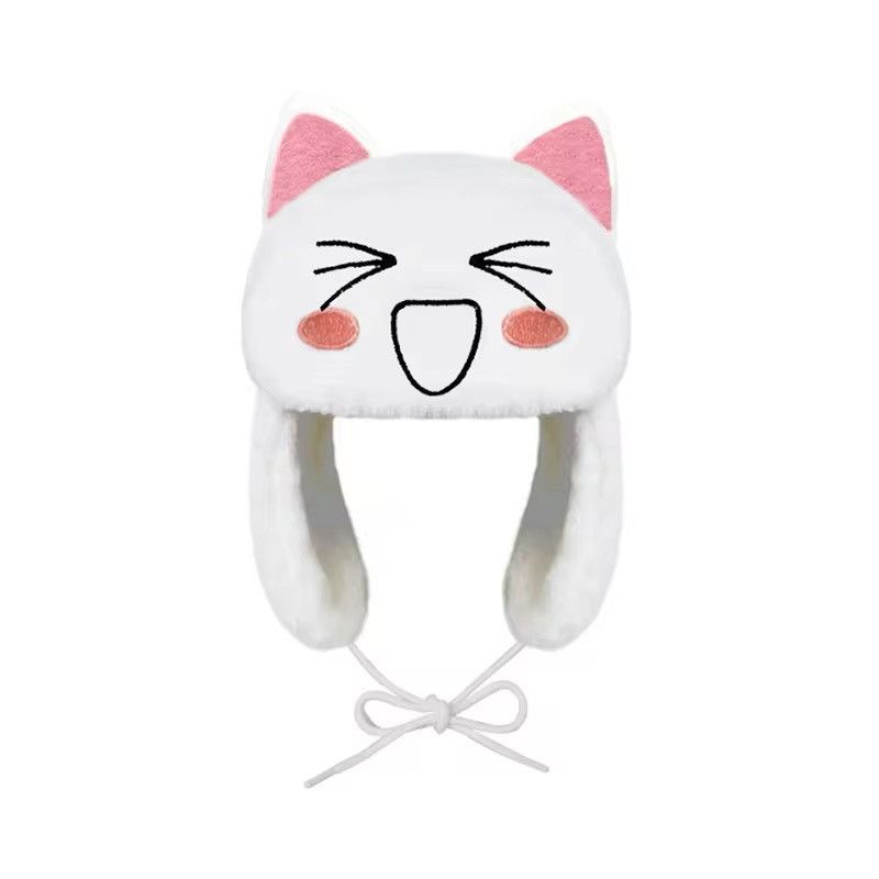 Other Winter Warm Ushanka Women Kawaii Toro Inoue Cute Plush Hat Size ONE SIZE - 2 Thumbnail
