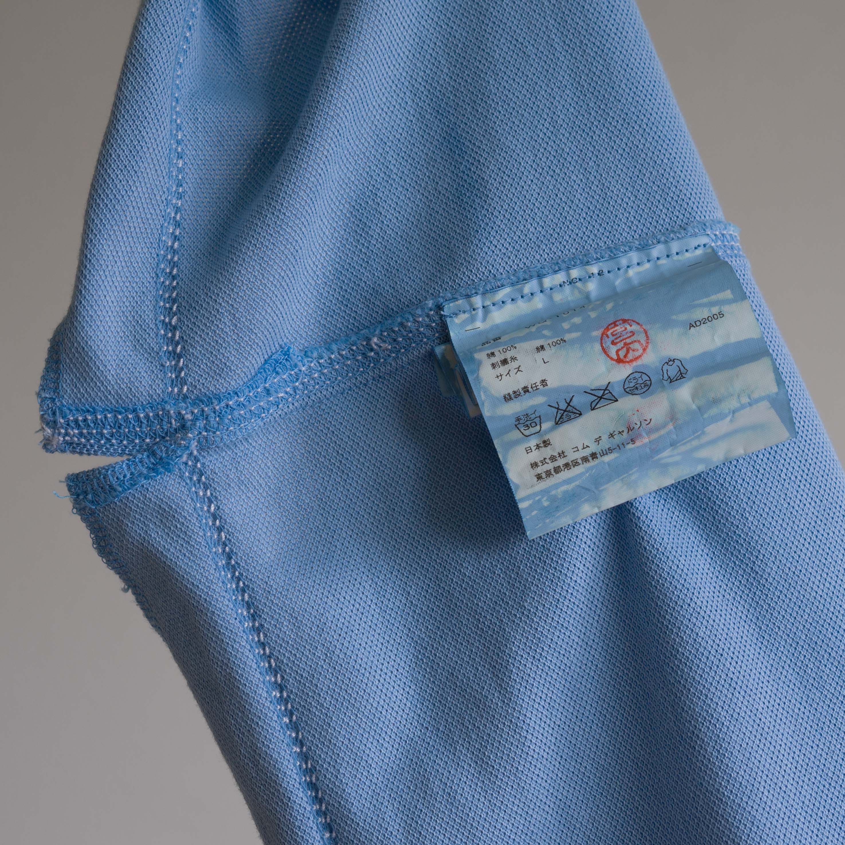 Junya Watanabe × Lacoste SS2006 JUNYA WATANABE MAN x LACOSTE RECONSTRUCTED POLO SHIRT Size US L / EU 52-54 / 3 - 6 Thumbnail