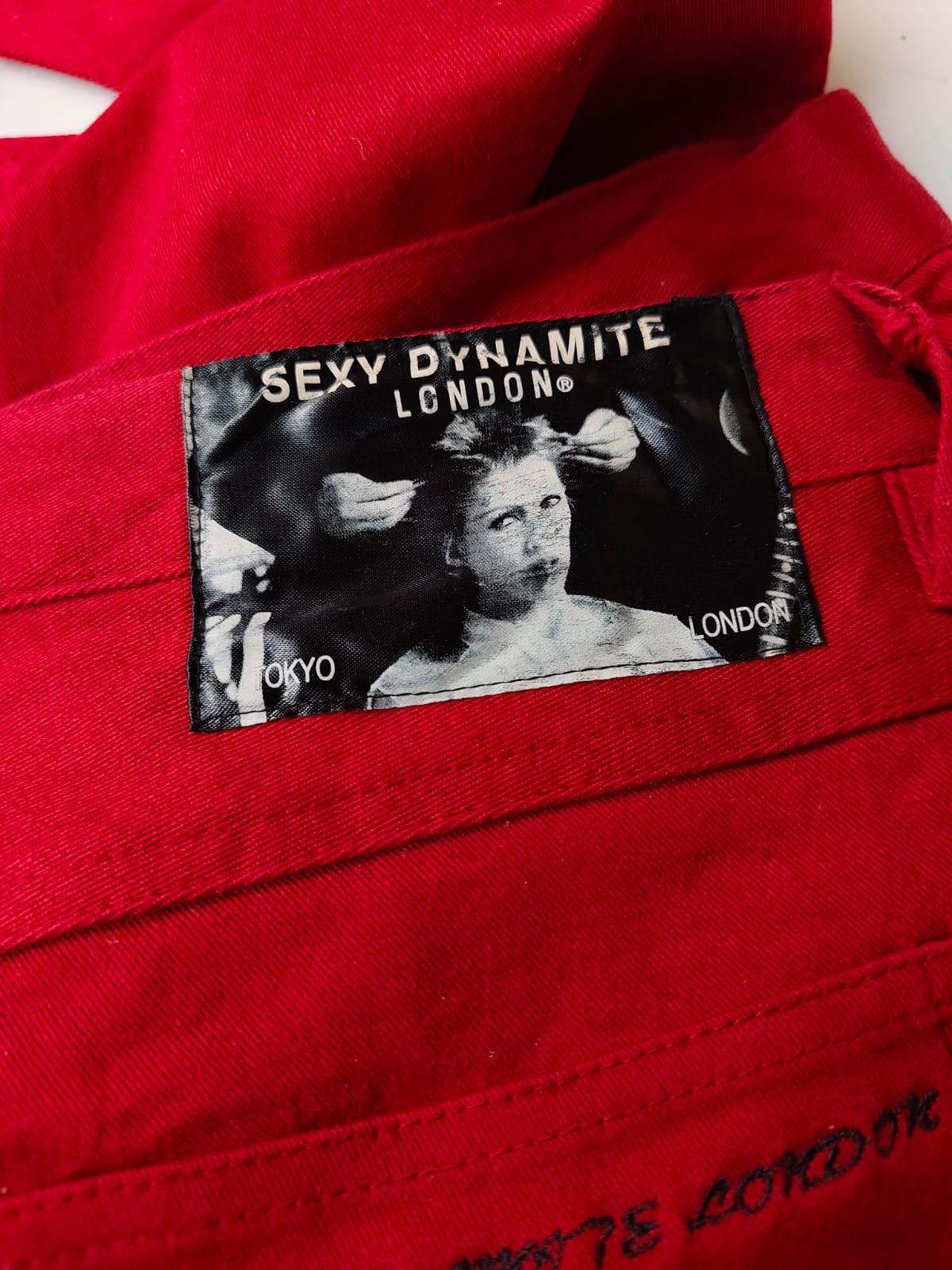 Seditionaries × Vintage 💥Sexy Dynamite London Skull Embroidered Seditionaries Pants Size US 30 / EU 46 - 7 Thumbnail