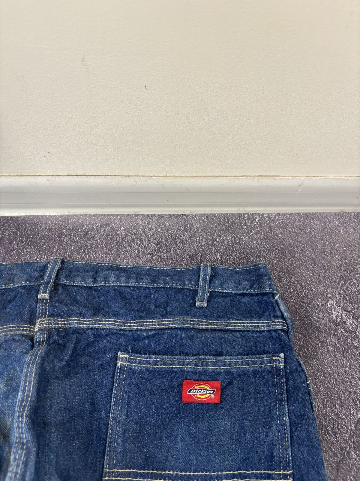 Dickies Vintage Dickies Workwear Relaxed Fit Distressed Denim Jeans Size US 40 / EU 56 - 9 Thumbnail