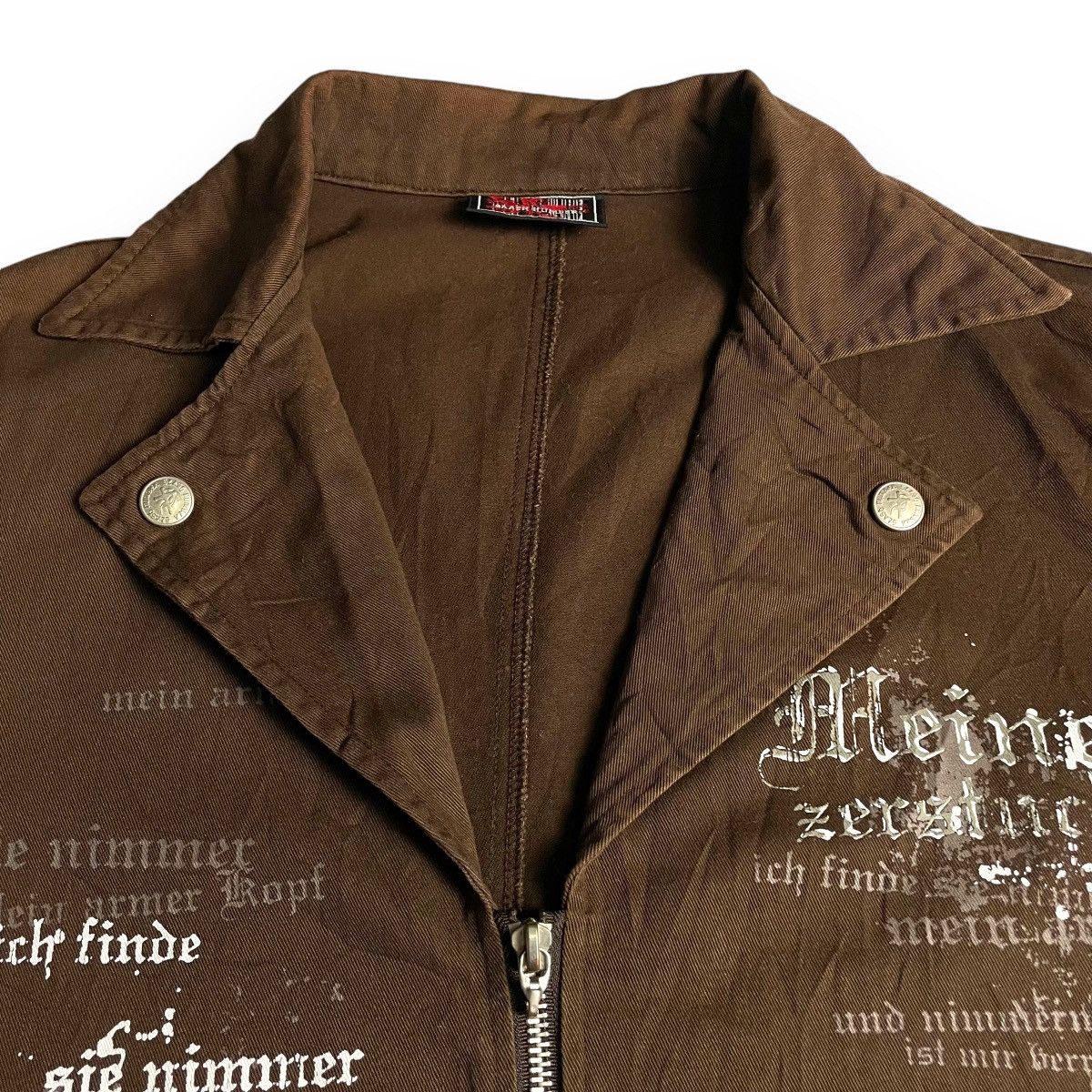 If Six Was Nine 🇯🇵 SLASH NUMBER POEM SEDITIONARIES PUNK JACKET Size US XL / EU 56 / 4 - 4 Thumbnail