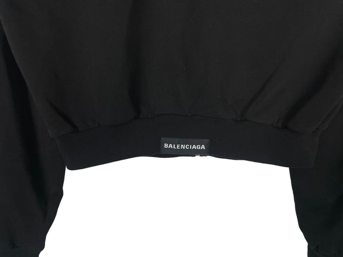 Balenciaga Balenciaga Tab Zip-Up Hoodie Size US S / EU 44-46 / 1 - 5 Thumbnail