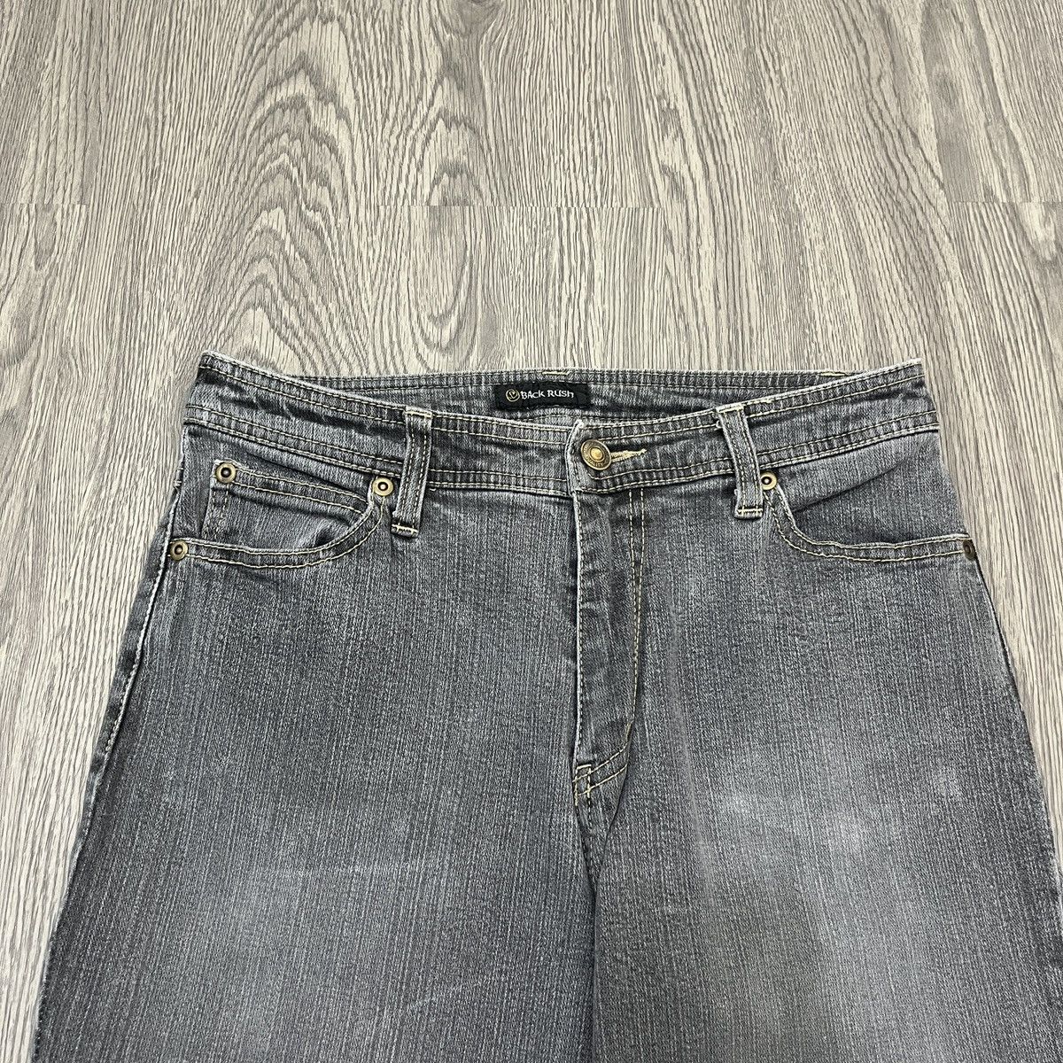 Japanese Brand Back Rush - Flared Denim Stretch ifsix Lgb Style Size US 26 / EU 42 - 4 Thumbnail
