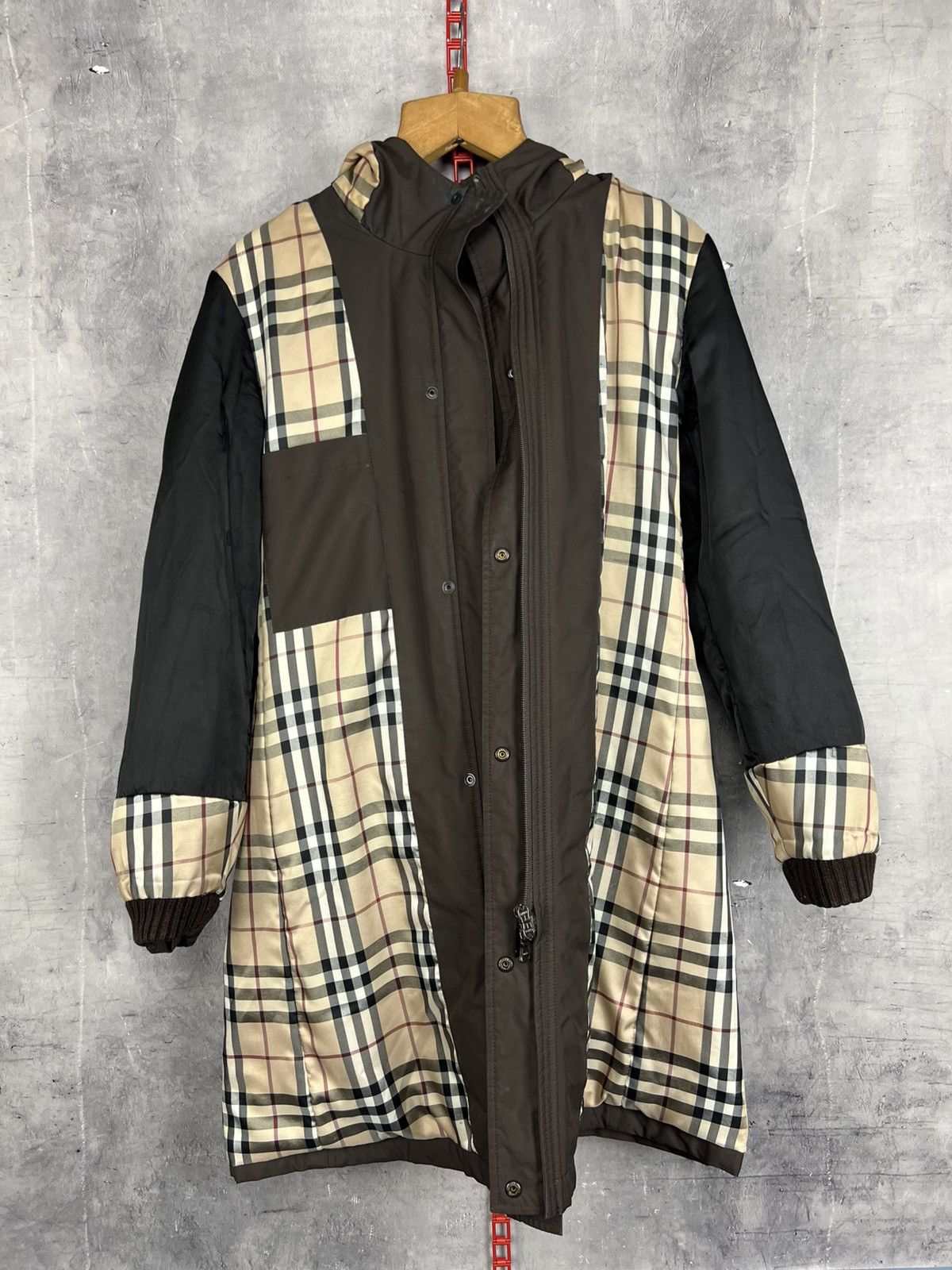 Burberry Burberry Nova Check Women’s Brown Parka Jacket Size S Size S / US 4 / IT 40 - 16 Thumbnail