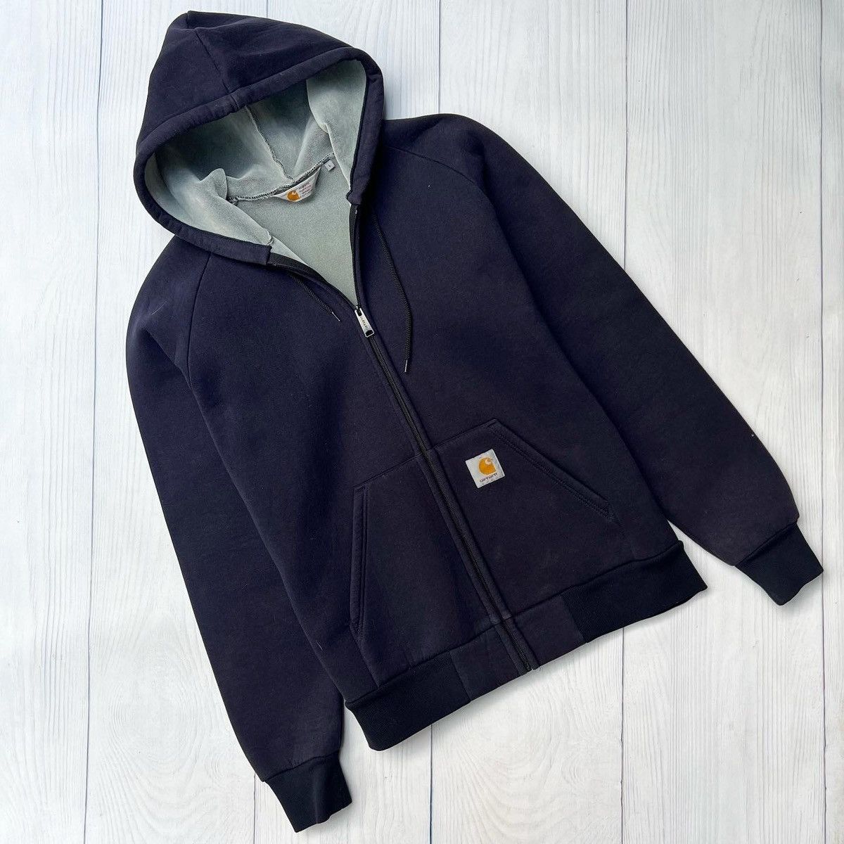 Carhartt × Vintage Carhartt WIP Zip Hoodie Jacket Size US L / EU 52-54 / 3 - 1 Thumbnail