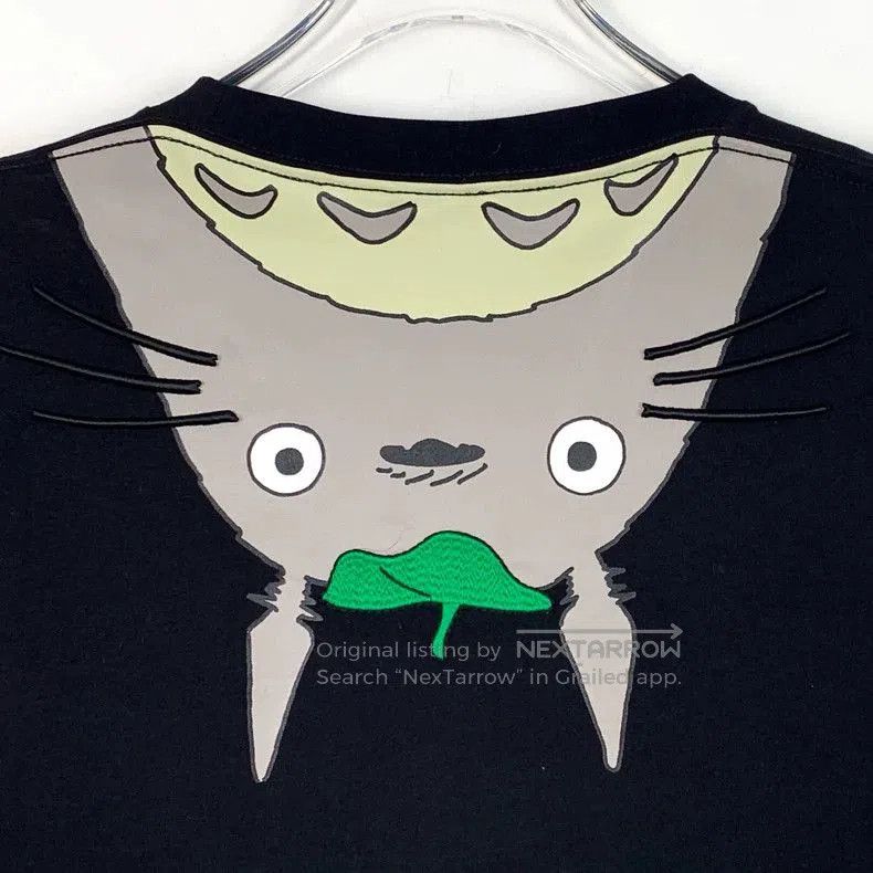 Loewe Loewe x Totoro Graphic Cotton T-Shirt. Size US M / EU 48-50 / 2 - 6 Thumbnail