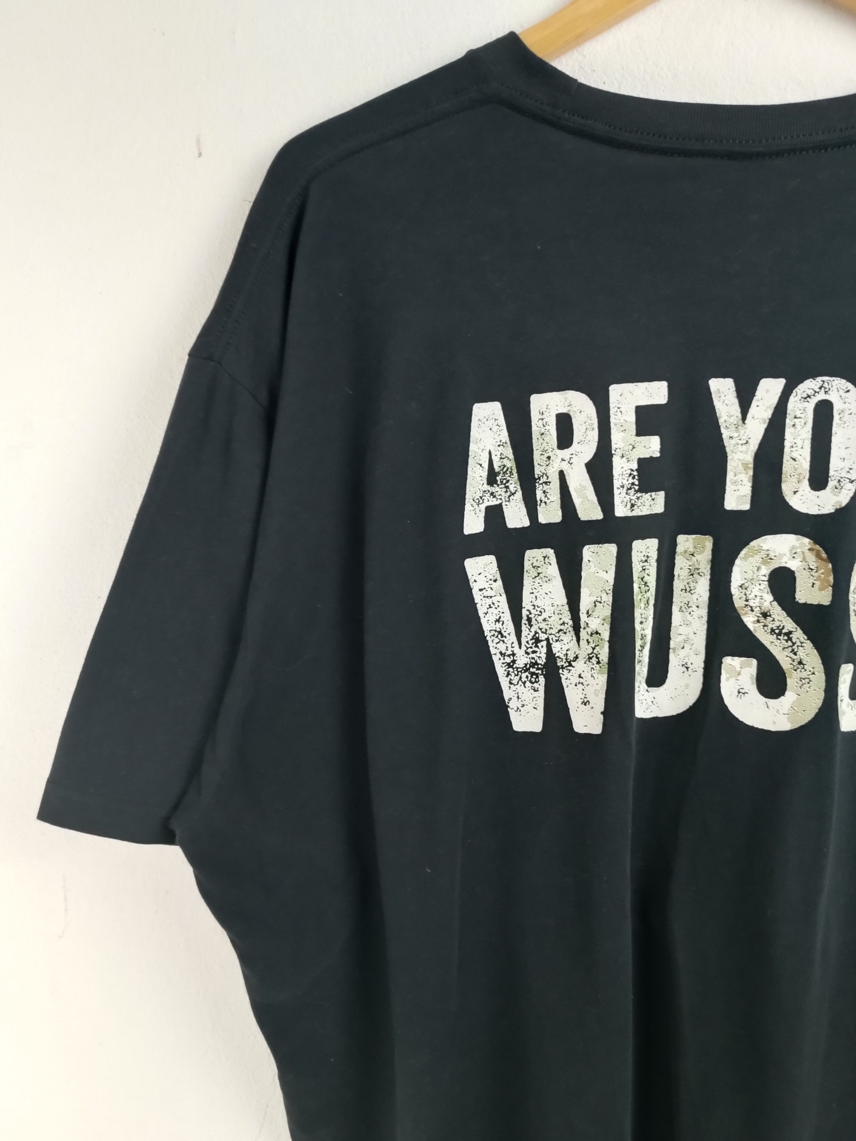 Vintage VTG 2018 THE HAUNT SCANDIA ARE YOU A WUSS? TEE HORROR SCARY Size US XXL / EU 58 / 5 - 10 Thumbnail