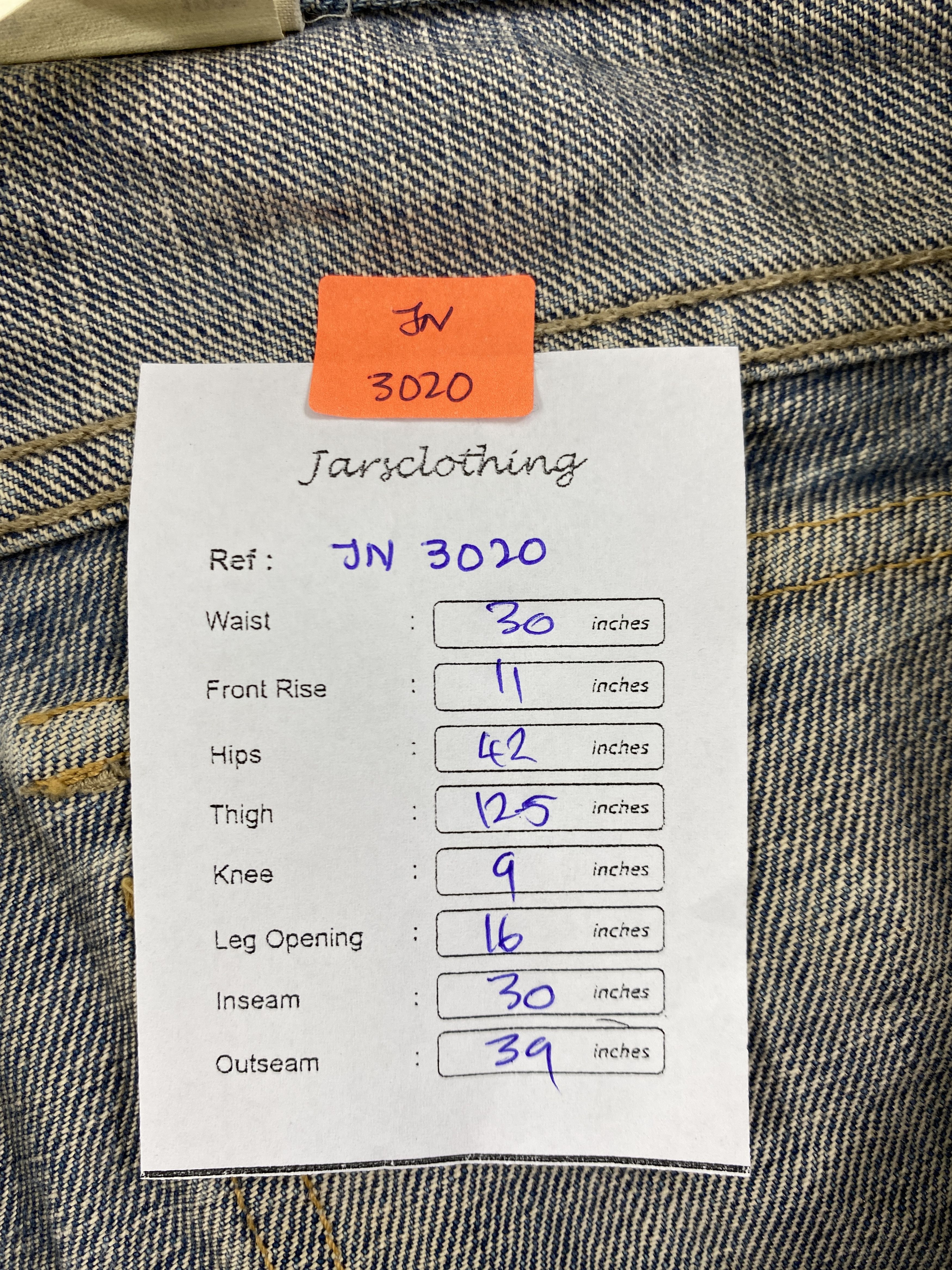 Japanese Brand Vintage japanese brand kapital style Jeans 30x30 - JN 3020 Size US 30 / EU 46 - 8 Thumbnail