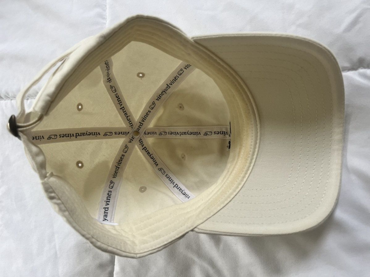 Vineyard Vines Vineyard Vines Whale Strapback Hat Off White Adjustable Size ONE SIZE - 2 Thumbnail