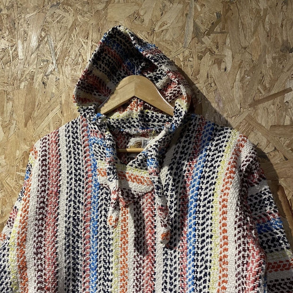 Baja Joe × Earth Ragz Rainbow Colour Earth Ragz Mexican Hoodie Sweatshirt Size US L / EU 52-54 / 3 - 3 Thumbnail