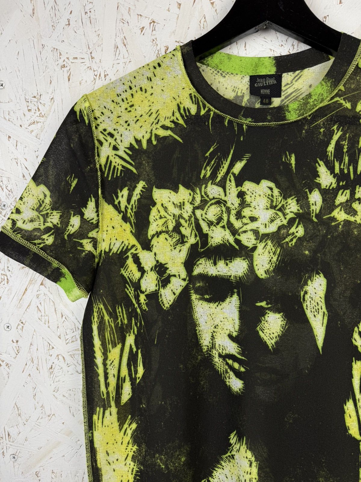 Jean Paul Gaultier Jean Paul Gaultier 2000 Native Woman Mesh T-Shirt Size 48 Size US M / EU 48-50 / 2 - 2 Thumbnail