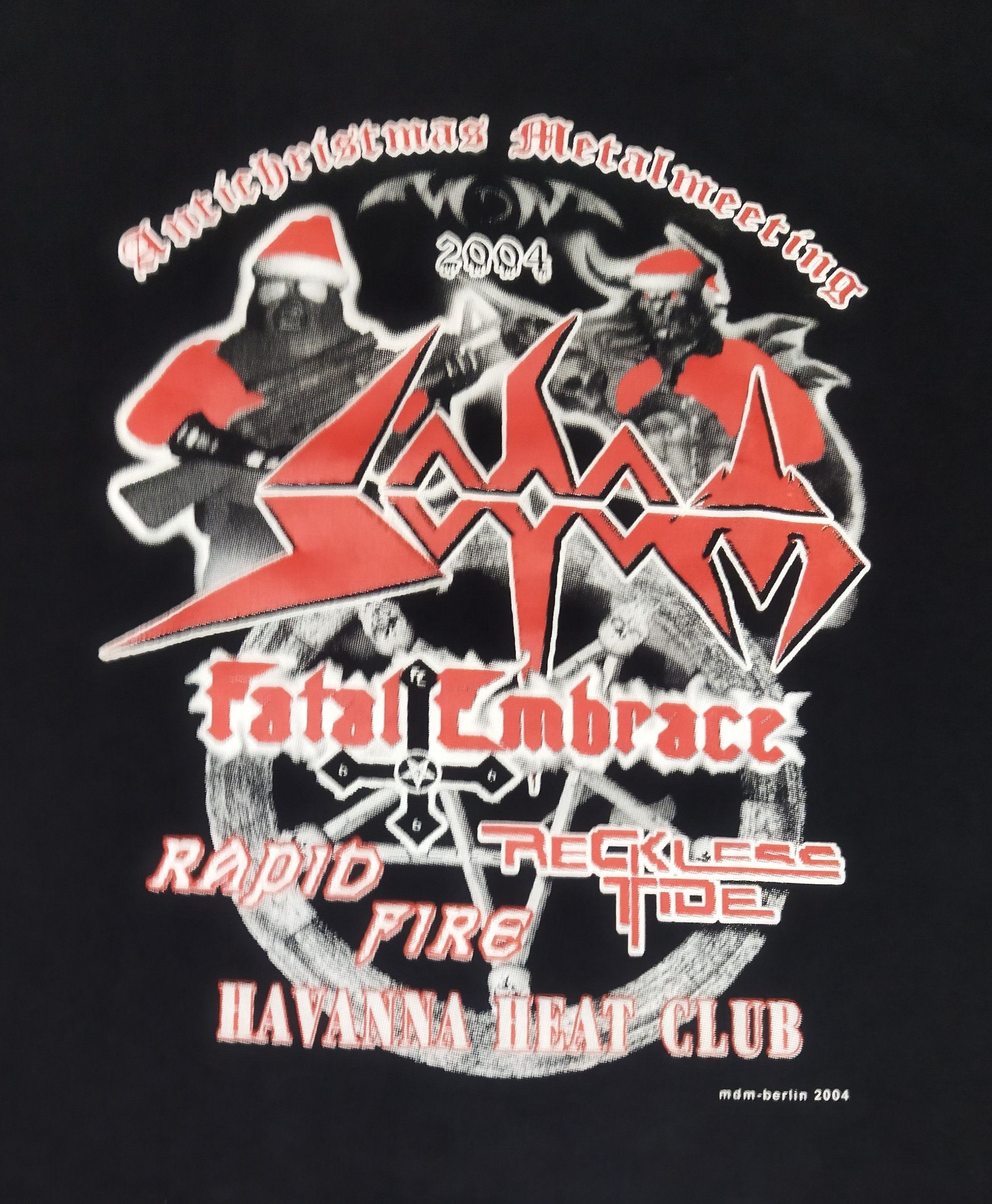 Band Tees Vintage SODOM fatal embrace Size US L / EU 52-54 / 3 - 2 Thumbnail