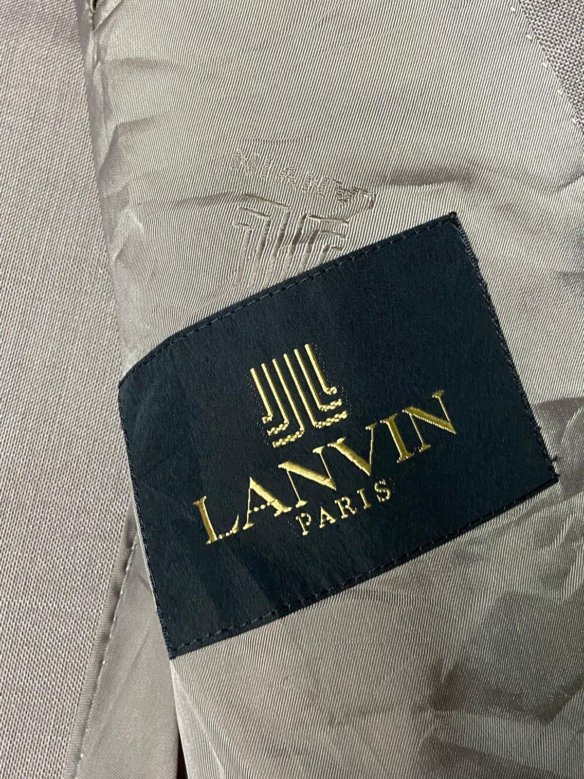 Lanvin Vintage Lanvin Paris Single Breasted Blazer (150) Size US S / EU 44-46 / 1 - 7 Thumbnail