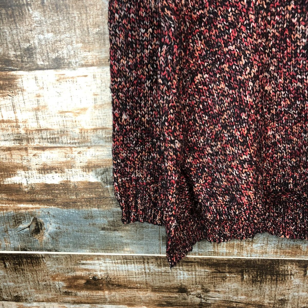 Homespun Knitwear × Japanese Brand Japanese Brand Maroon Knitwear sweatshirt #A1811 Size M / US 6-8 / IT 42-44 - 7 Thumbnail