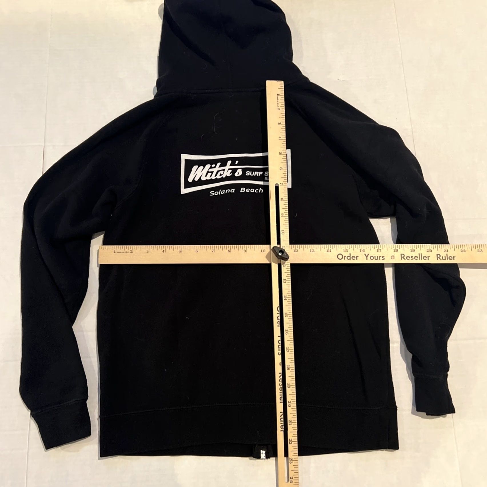 Vintage VINTAGE Mitch’s Surf Shop Logo Solana Beach Zip-Up Hoodie Small Black Men's Hoodie Size US S / EU 44-46 / 1 - 7 Thumbnail