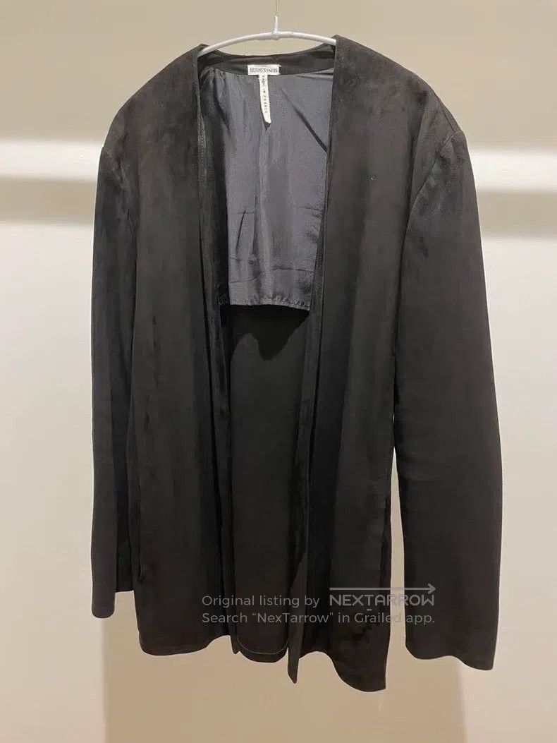 Hermes Hermes Collarless deerskin jacket from the Margiela era Size XS / US 0-2 / IT 36-38 - 1 Thumbnail