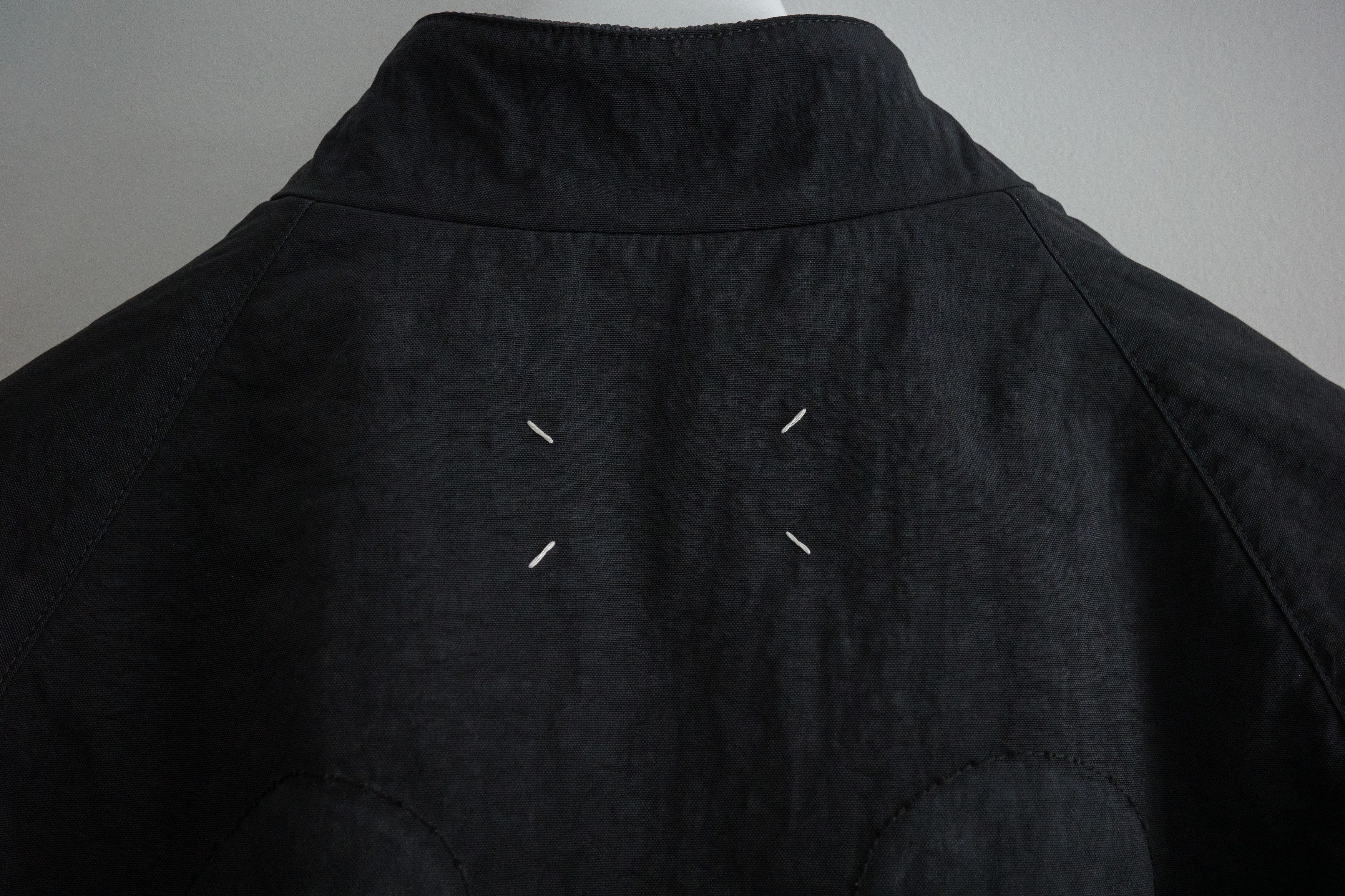 Maison Margiela MAISON MARGIELA Navy Stand Collar Bomber Jacket Size US L / EU 52-54 / 3 - 4 Thumbnail