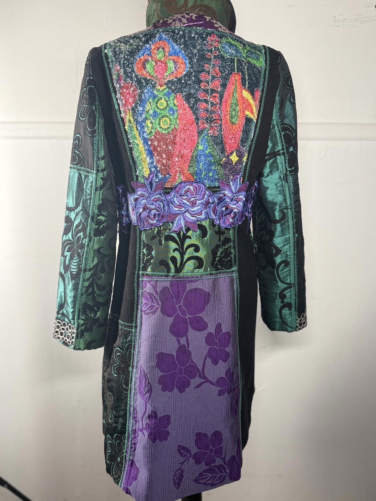 Desigual Casaco Desigual Patchwork Jacquard Size M / US 6-8 / IT 42-44 - 7 Thumbnail