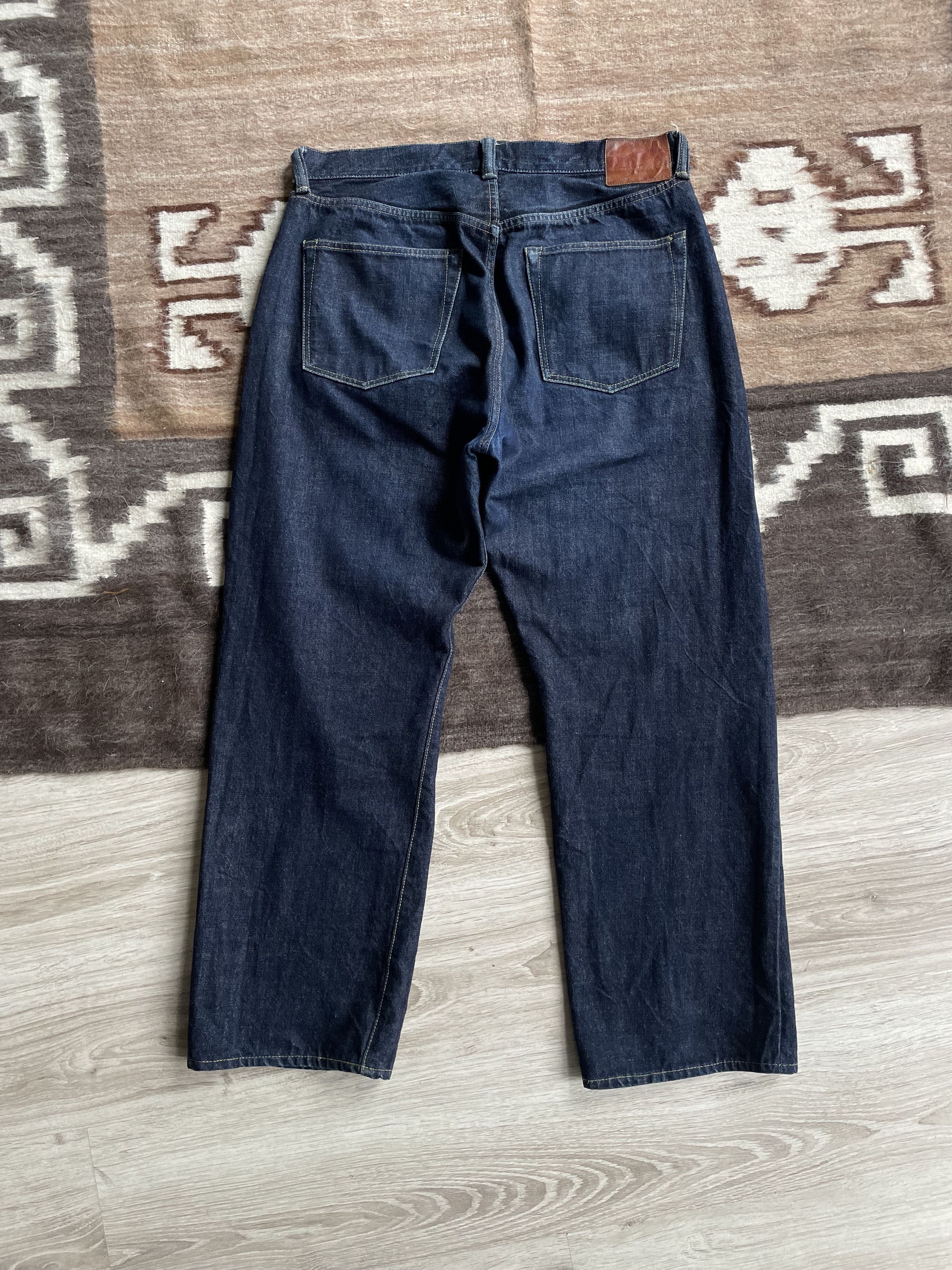 image of Archival Clothing x Brycelands Bryceland's Lot 133 Selvedge Japan Denim Jeans 6549Ac in Navy Blue (