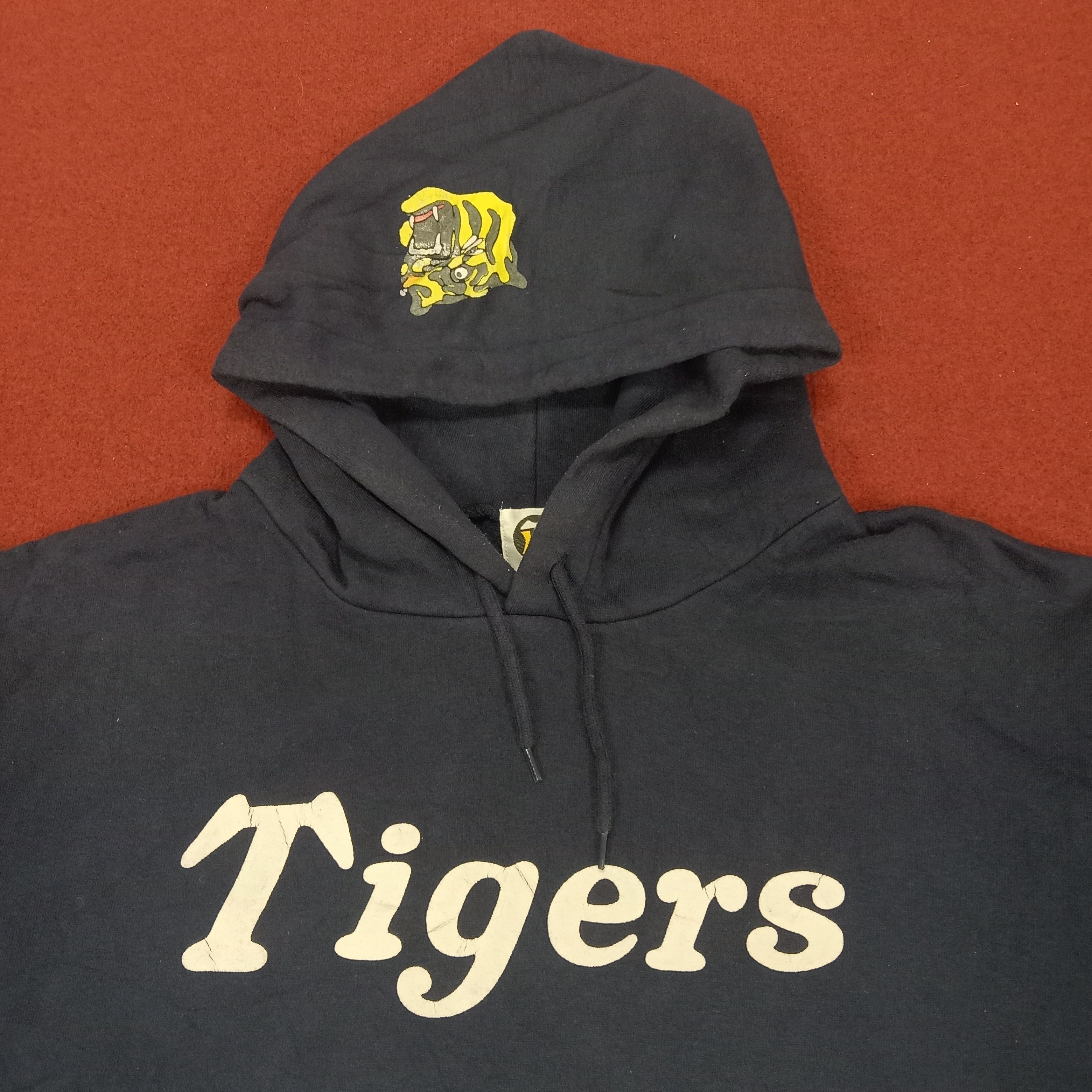 Japanese Brand × MLB × Vintage Hansin Tigers Japanese Professional Baseball Team Hoodies Size US L / EU 52-54 / 3 - 2 Thumbnail